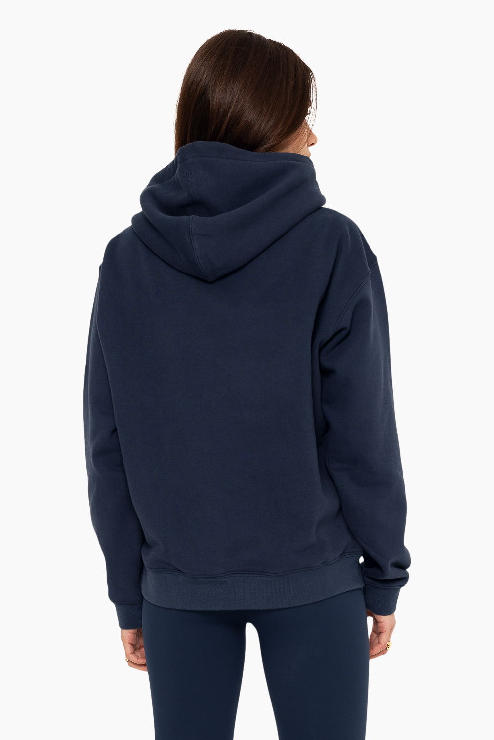 SET, EMBROIDERED HEAVYWEIGHT SWEATS HOODIE IN OXFORD