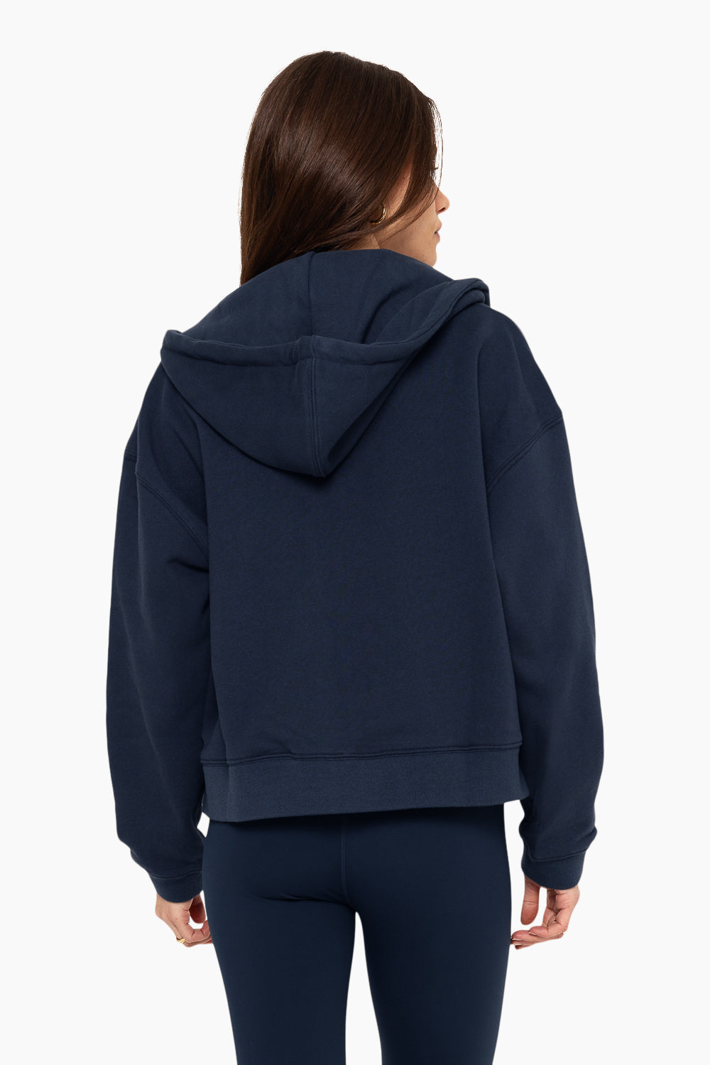 SET, EMBROIDERED HEAVYWEIGHT SWEATS ZIP HOODIE IN OXFORD