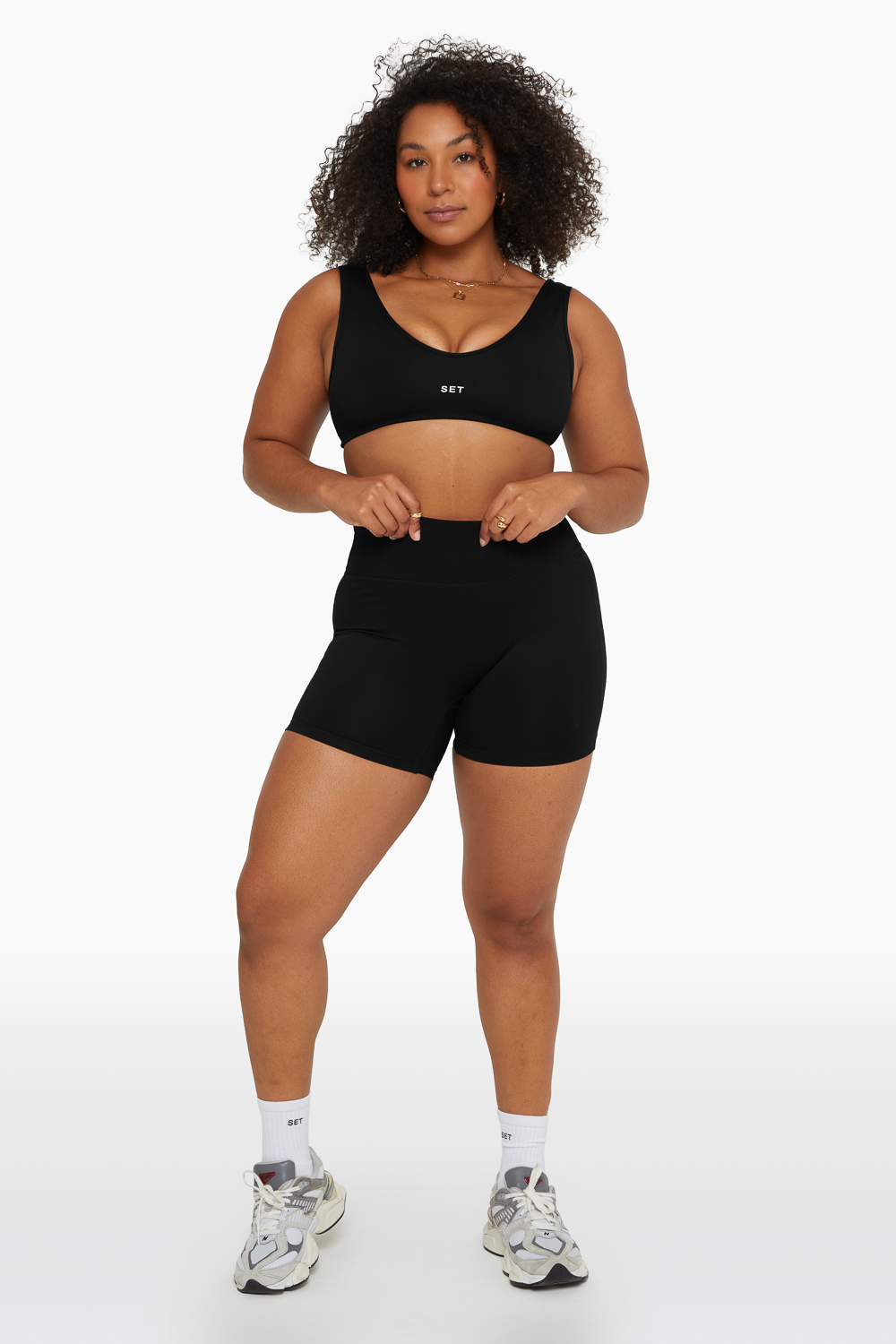 SET, SPORTBODY® BIKE SHORTS IN ONYX