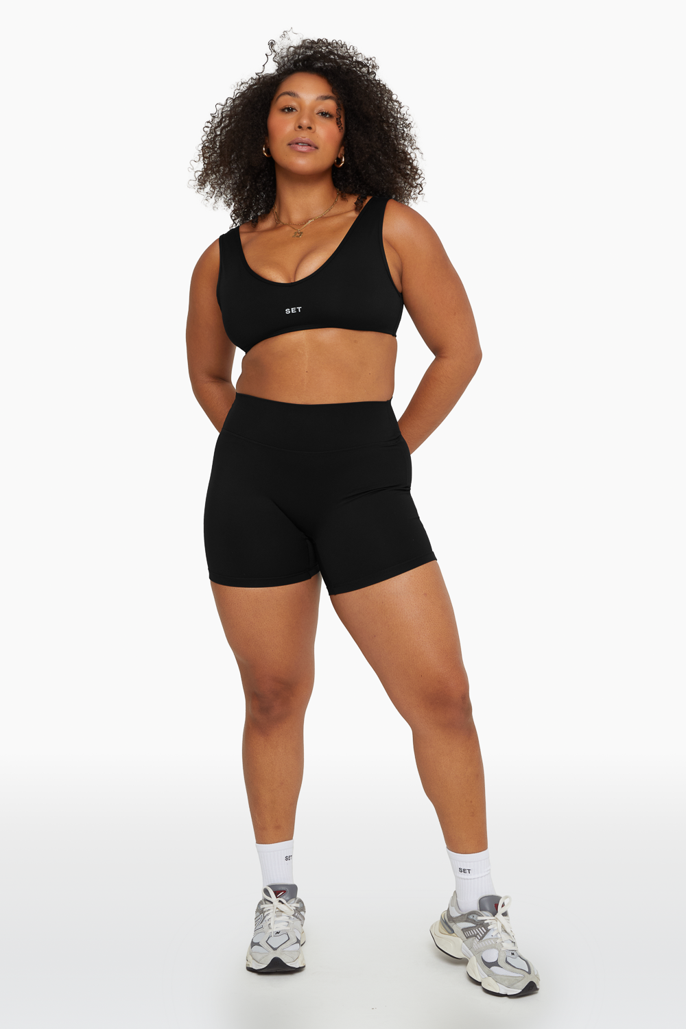 SET, SPORTBODY® BIKE SHORTS IN ONYX