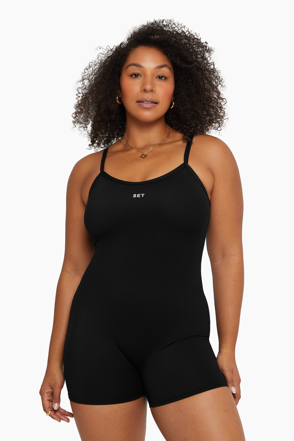 SET, SPORTBODY® SCOOP SHORTYSUIT IN ONYX