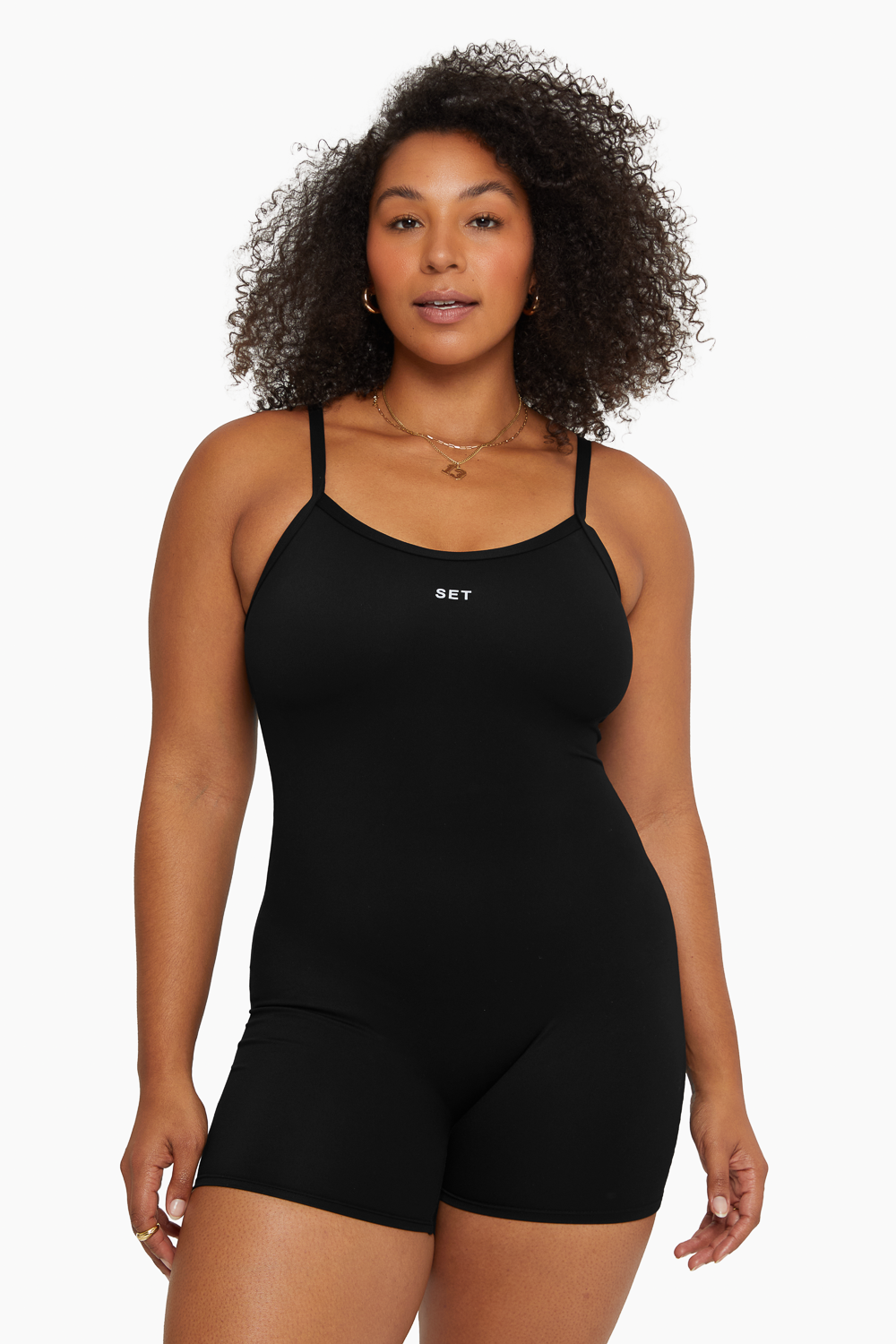 SET, SPORTBODY® SCOOP SHORTYSUIT IN ONYX