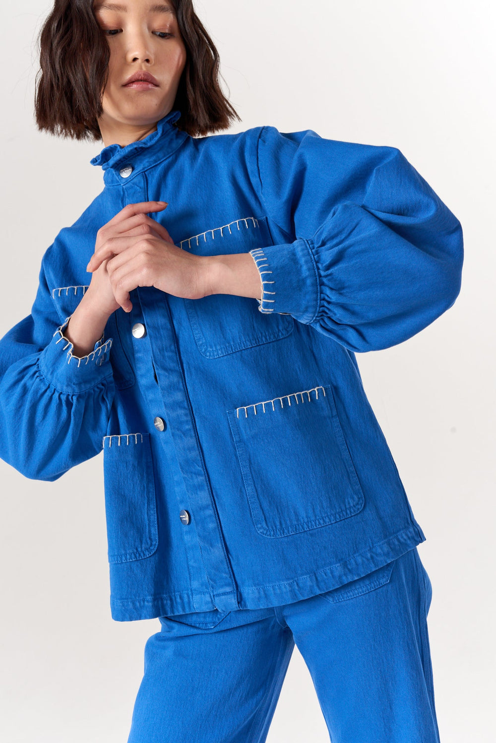 Pablo Jacket in Olympia Blue