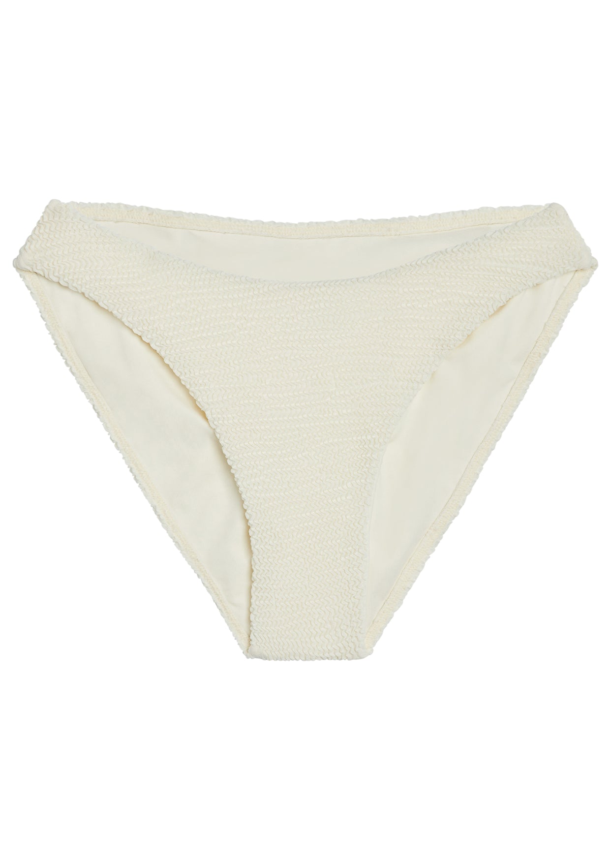 Seychelles Bottom - Ivory Crinkle (Modest Coverage)
