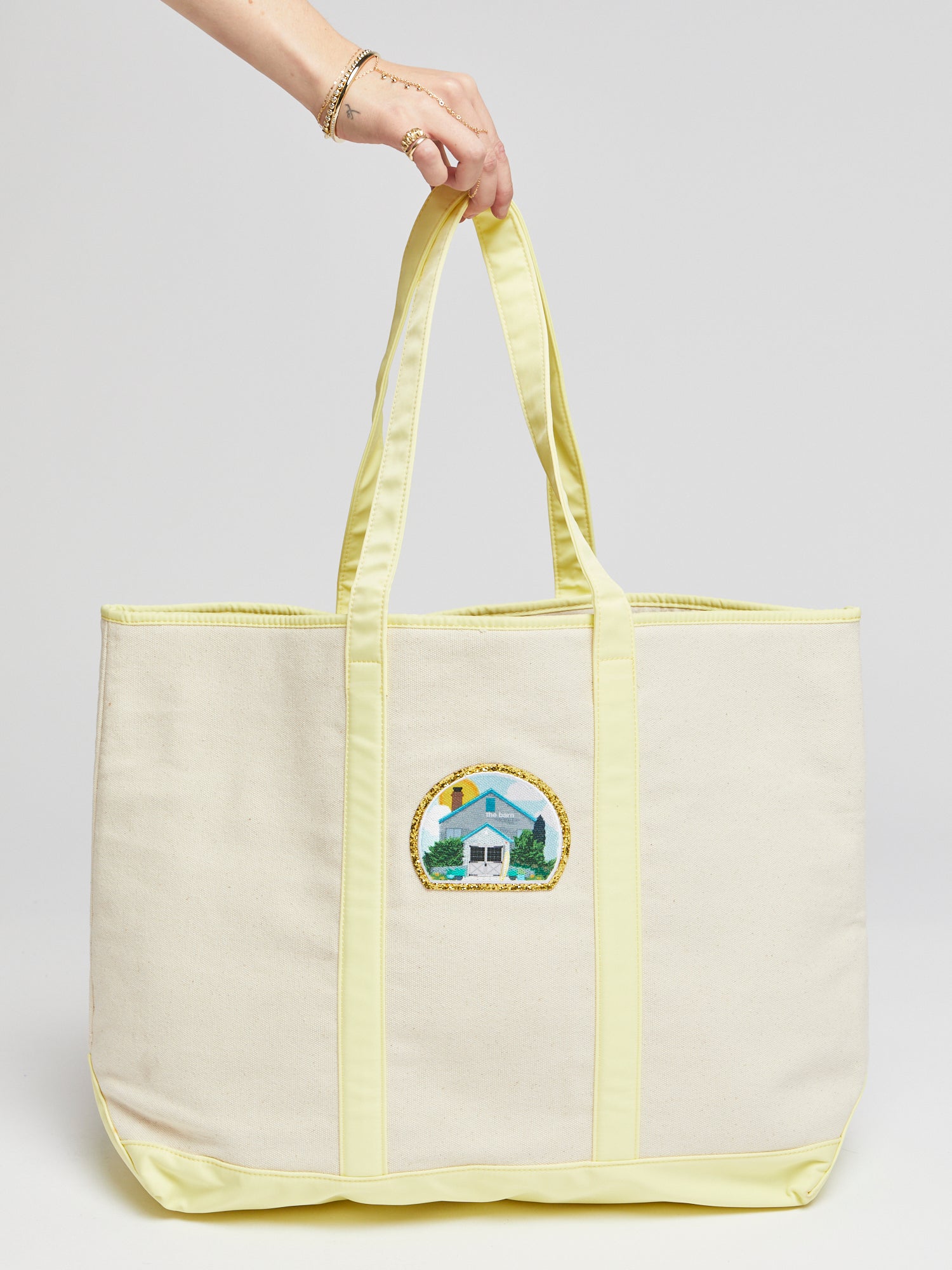 Banana Large Canvas & Nylon Tote | Stoney Clover Lane