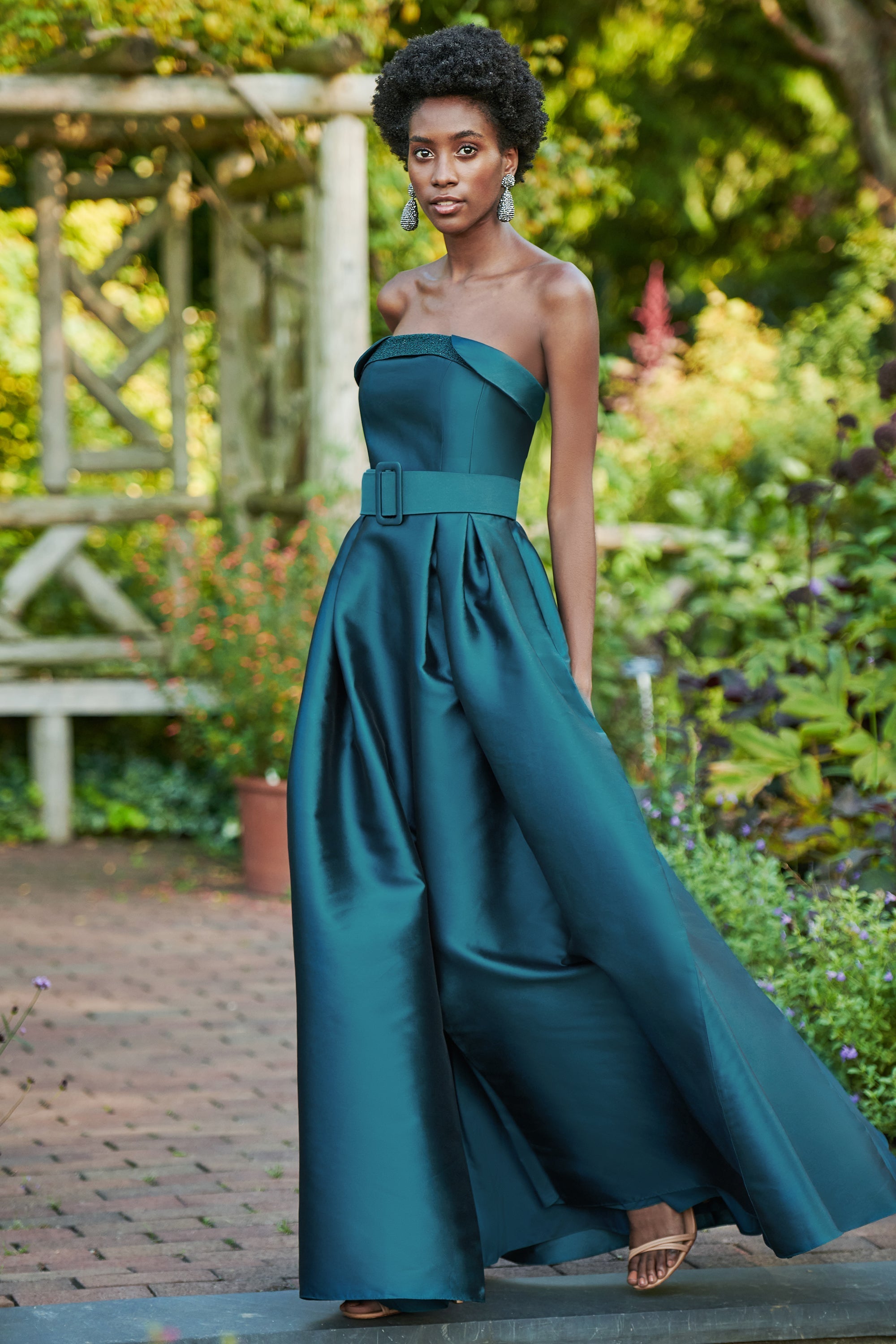 Ceri Gown - Deep Teal - Final Sale