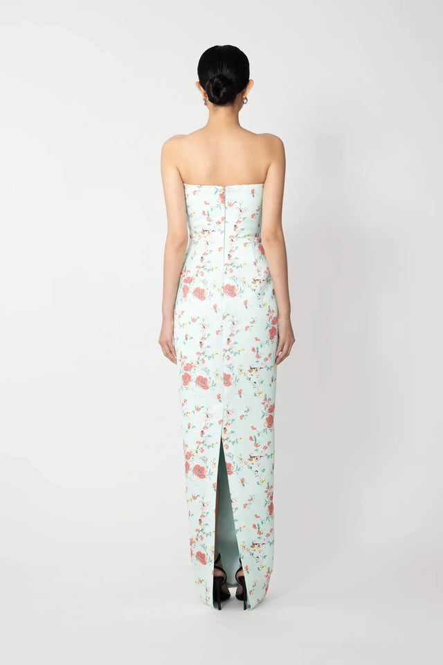 Mona Dress - Mint  Multi