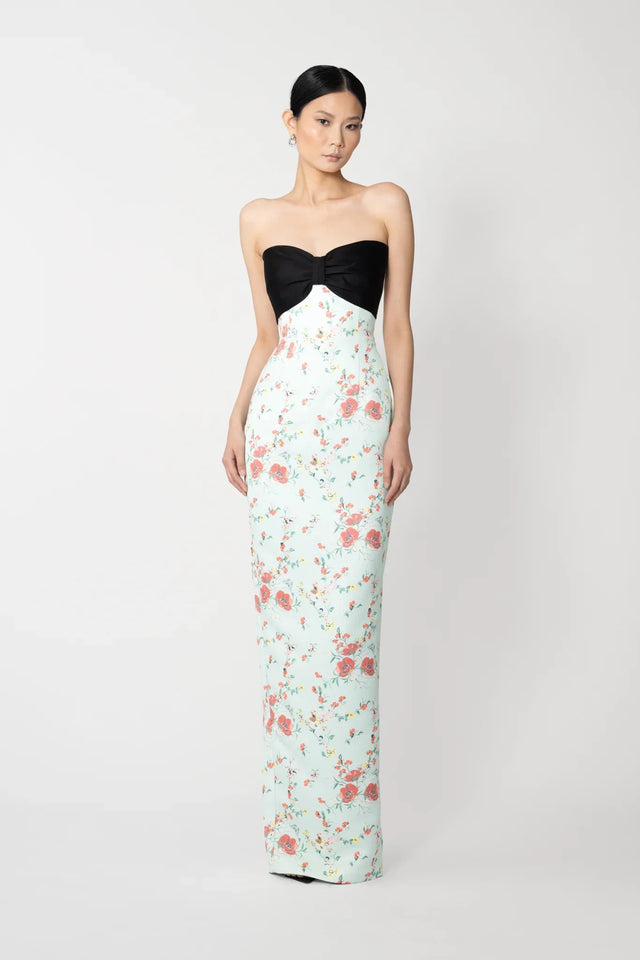 Mona Dress - Mint  Multi