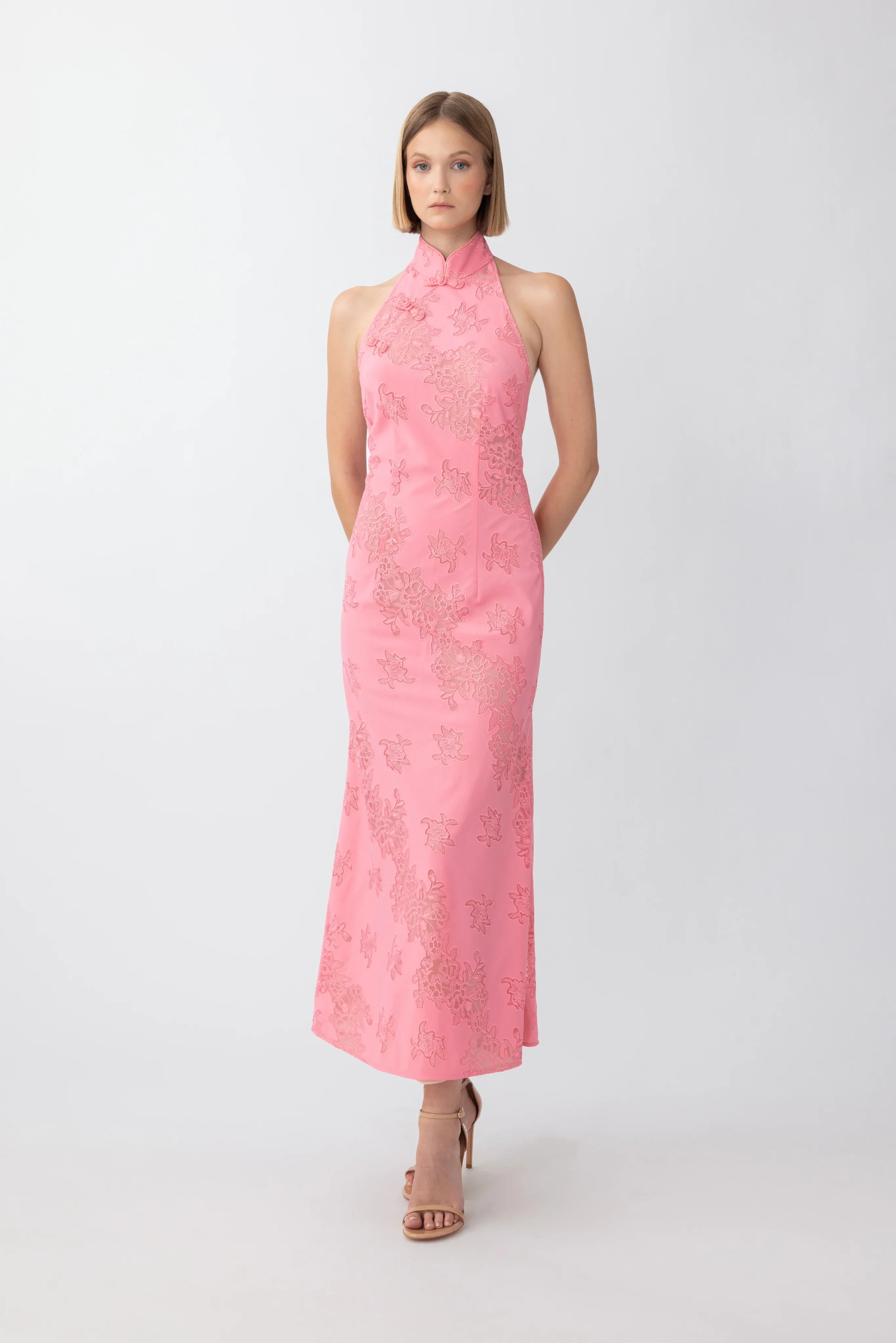 Sloane Dress - Rose Pink