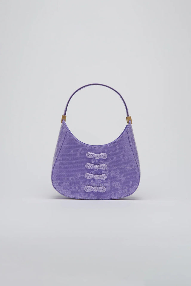 Mini Sau Sequin Mini Bag - Lavender