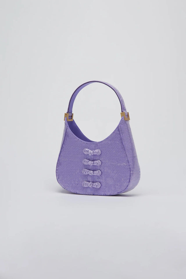 Mini Sau Sequin Mini Bag - Lavender