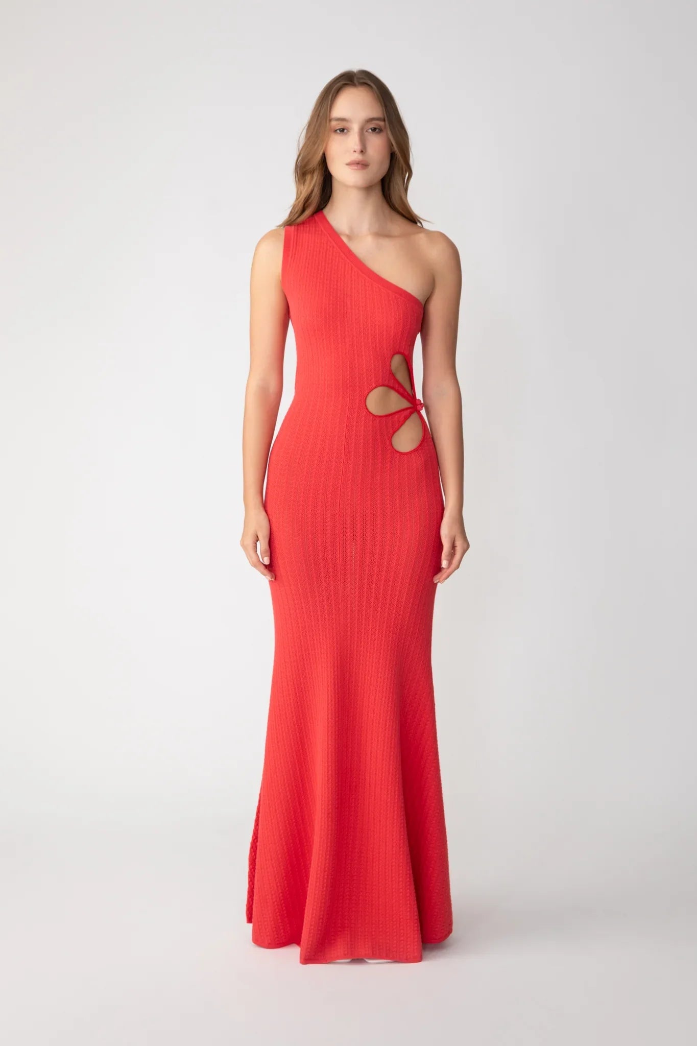 Dion Knit Dress - Chilly Red