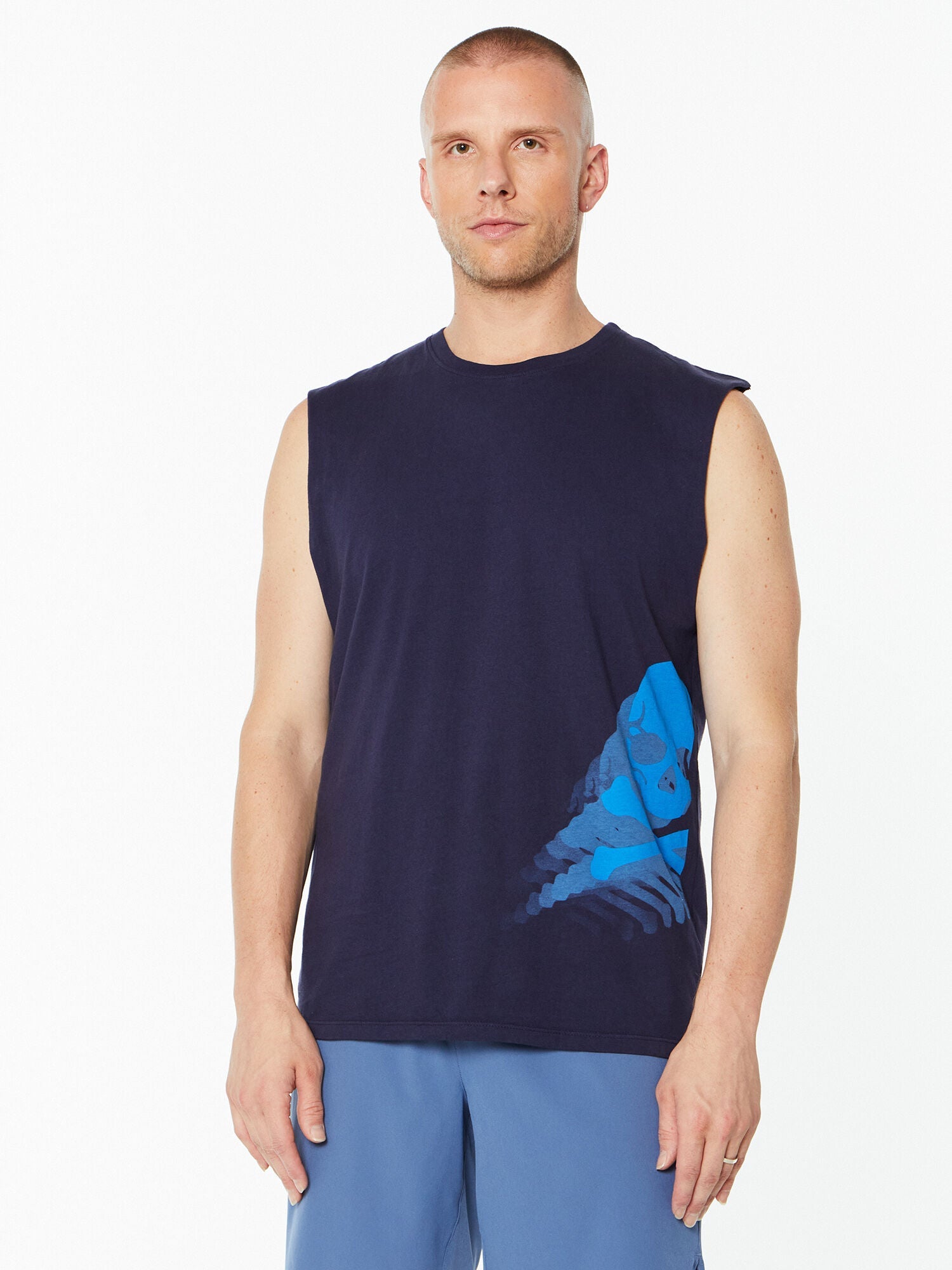 All Souls Muscle Tank Navy | Soul by SoulCycle