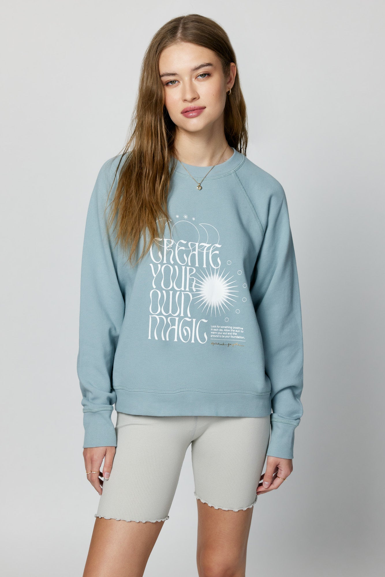 Create Magic Bridget Raglan Sweatshirt