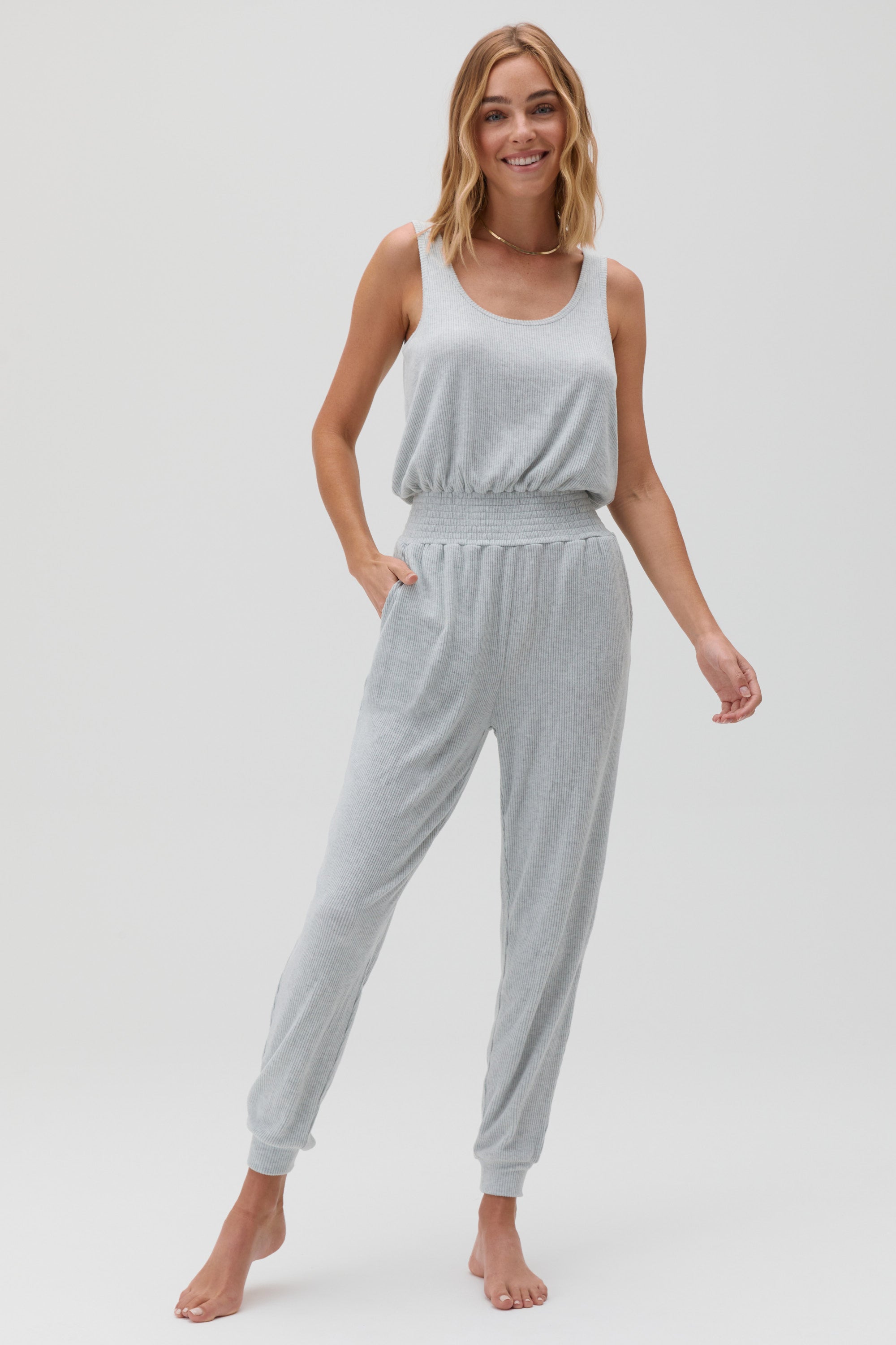 Ballet Rib Jumpsuit