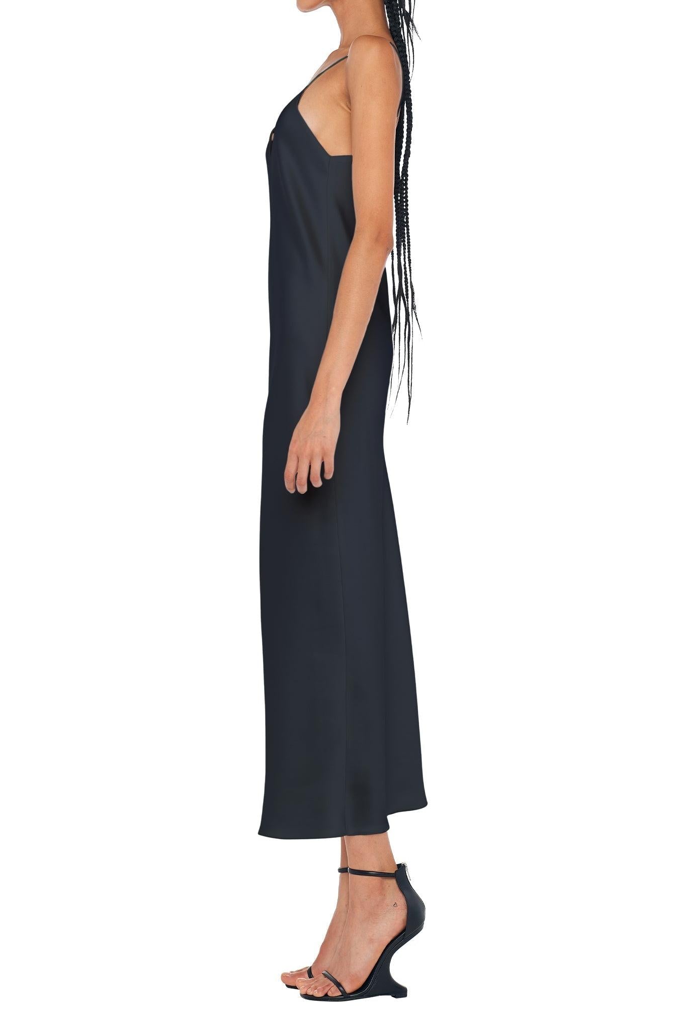BIAS SLIP DRESS TO MIDCALF