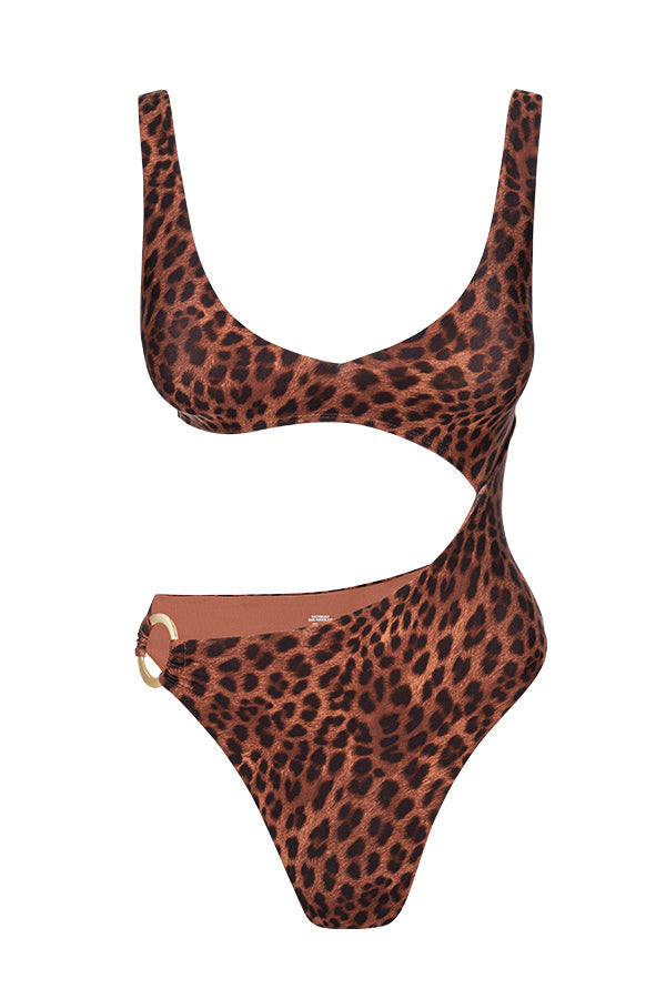 St. Barth's One Piece - Dark Jaguar