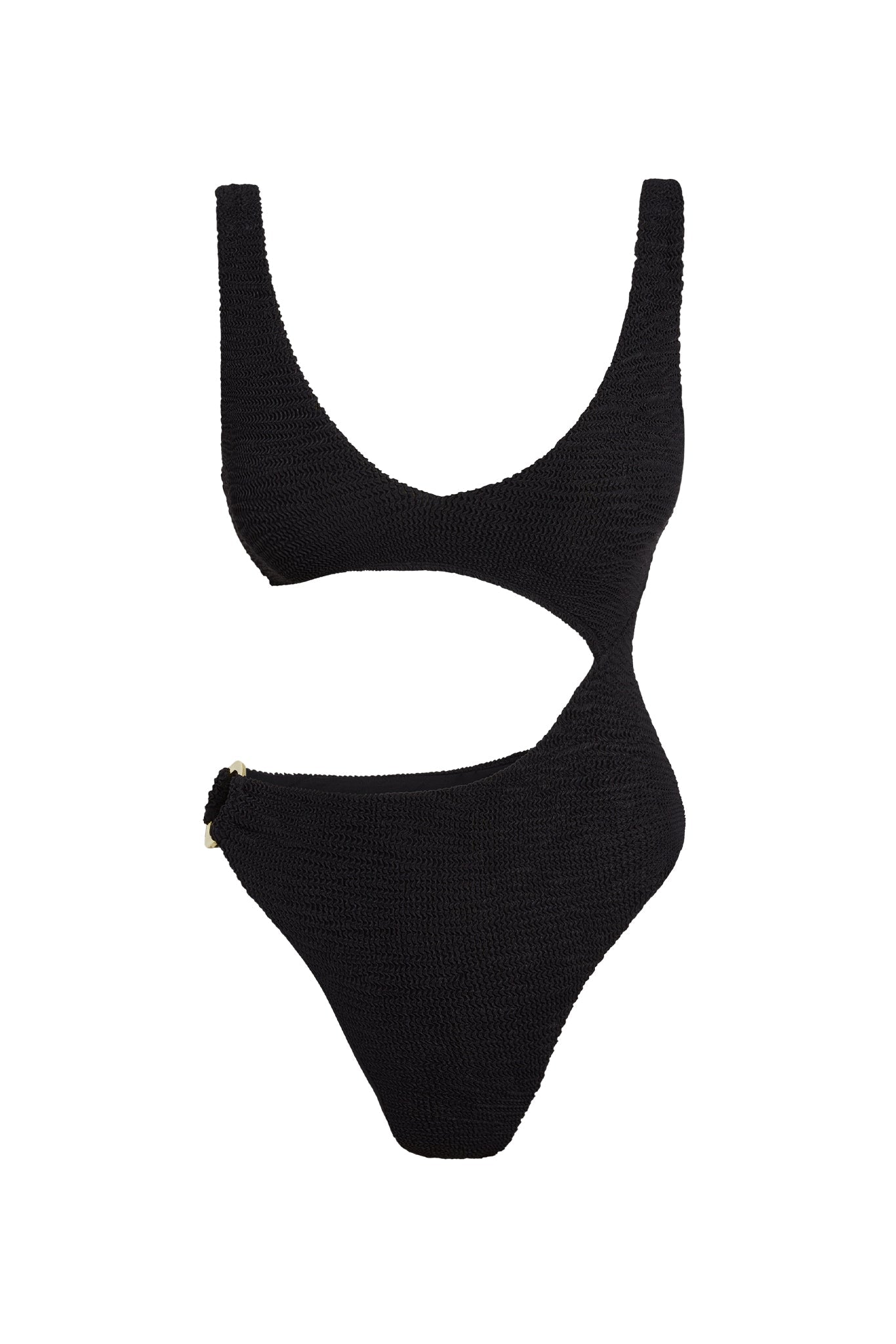 St. Barth's One Piece - Black Crinkle