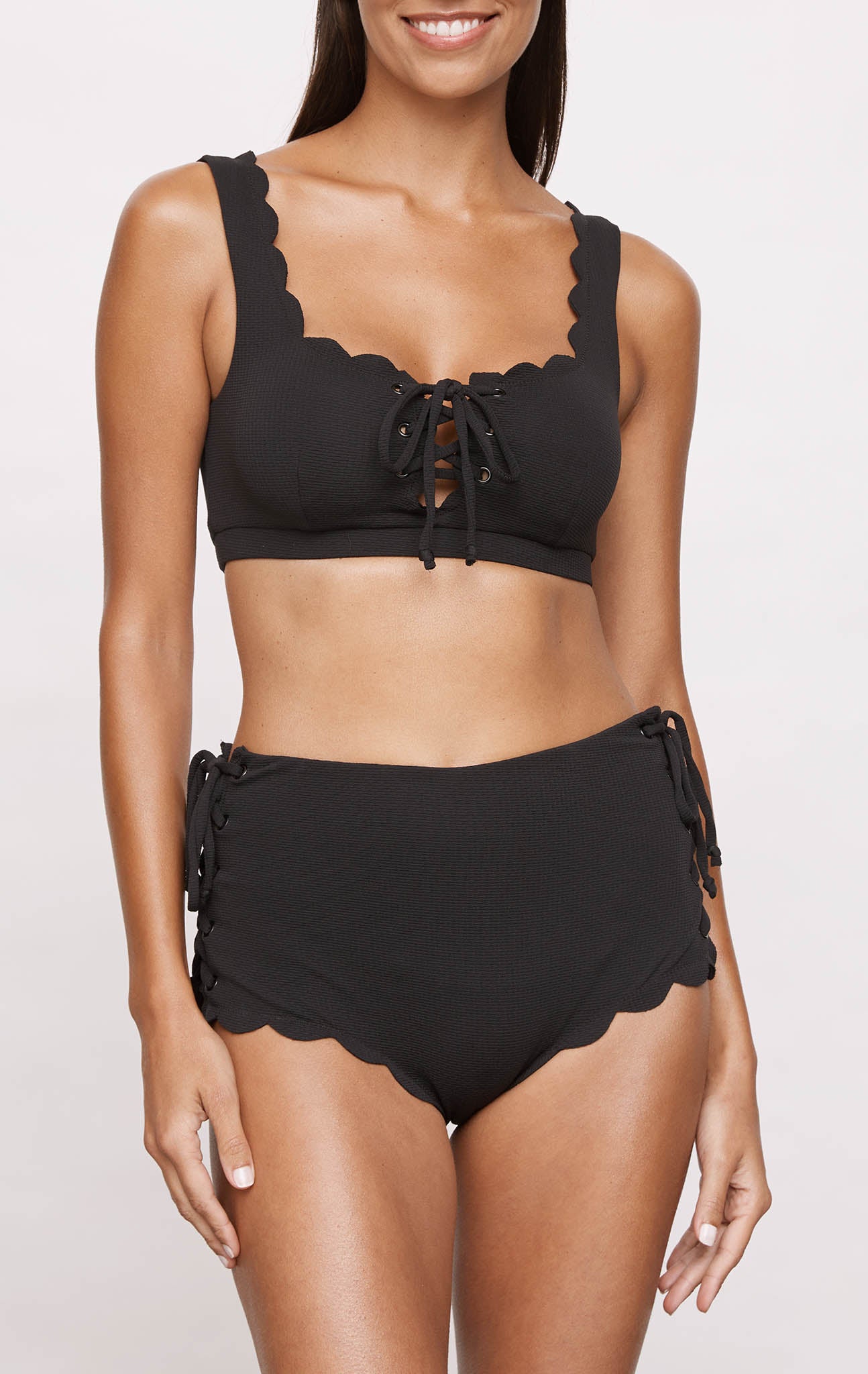 MARYSIA Palm Springs Tie Bottom in Black