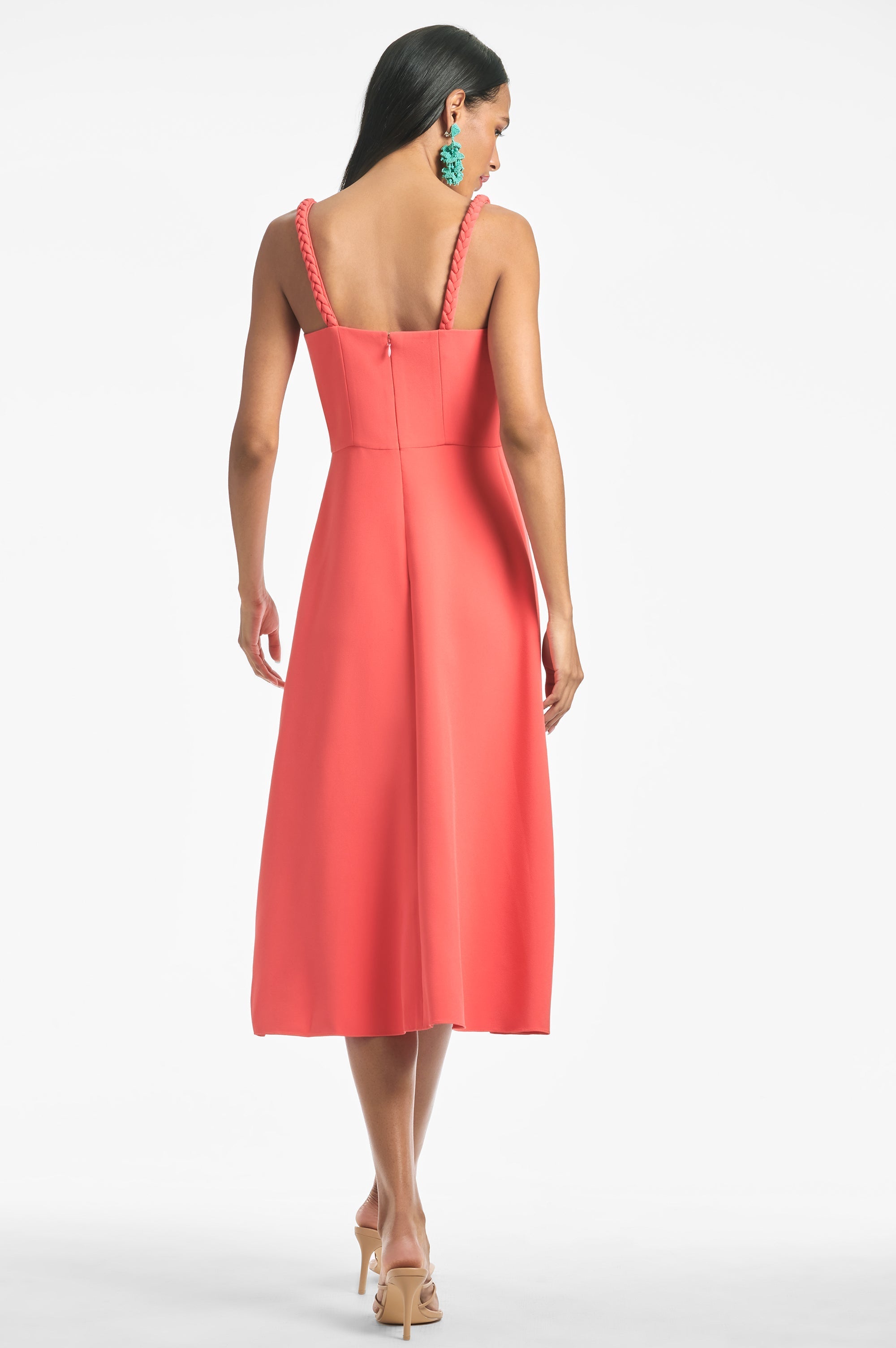 Steph Dress - Coral - Final Sale