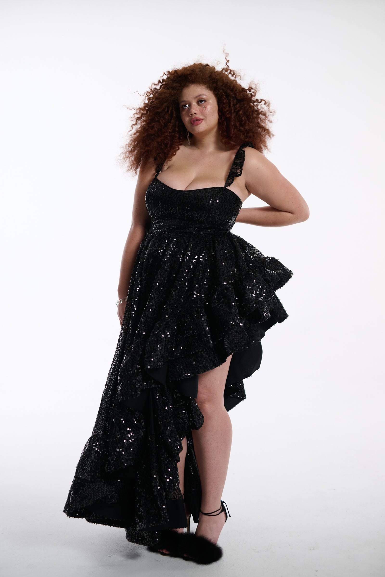 Legs For Days Onyx Dress