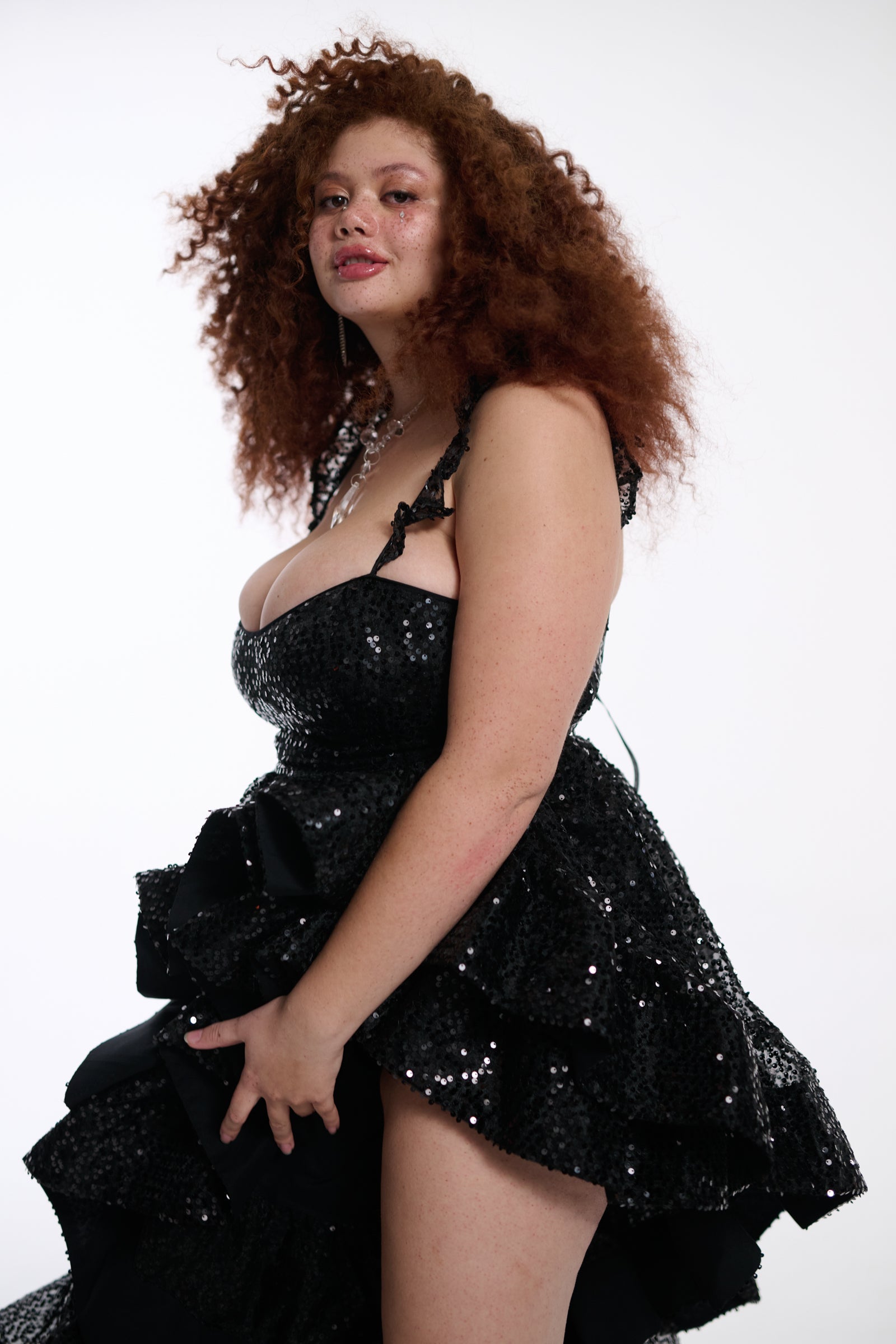 Legs For Days Onyx Dress