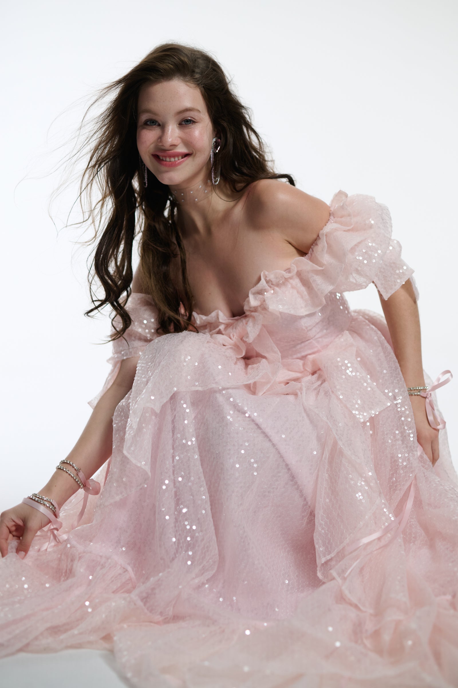 The Sparkling Carriage Gown