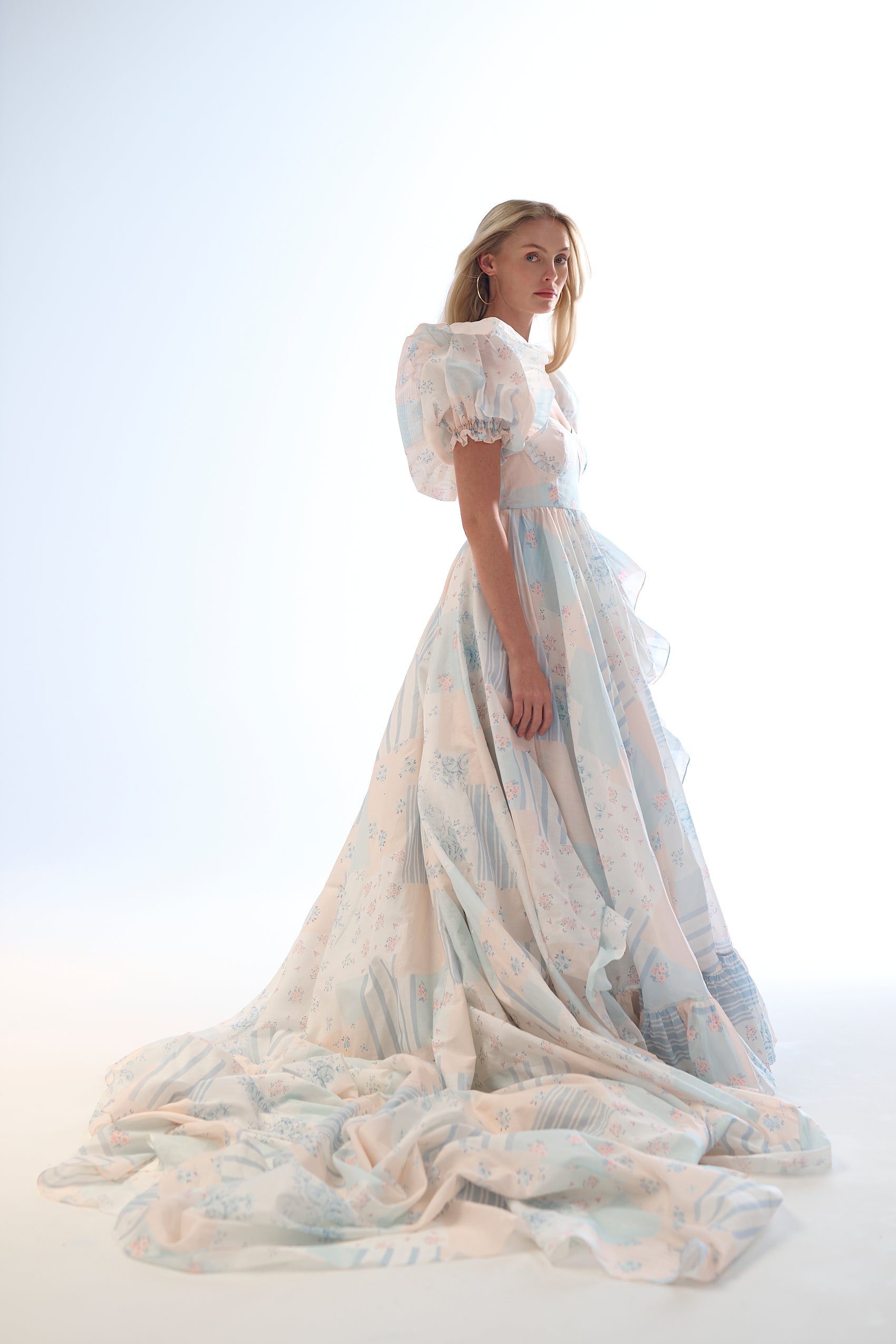 The Babysitter Silk Organdy In Bloom Gown