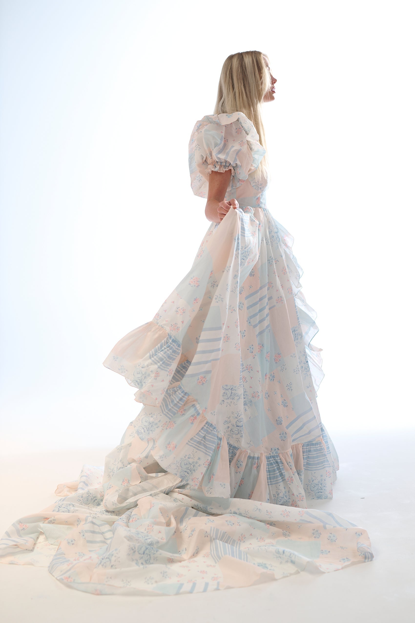 The Babysitter Silk Organdy In Bloom Gown