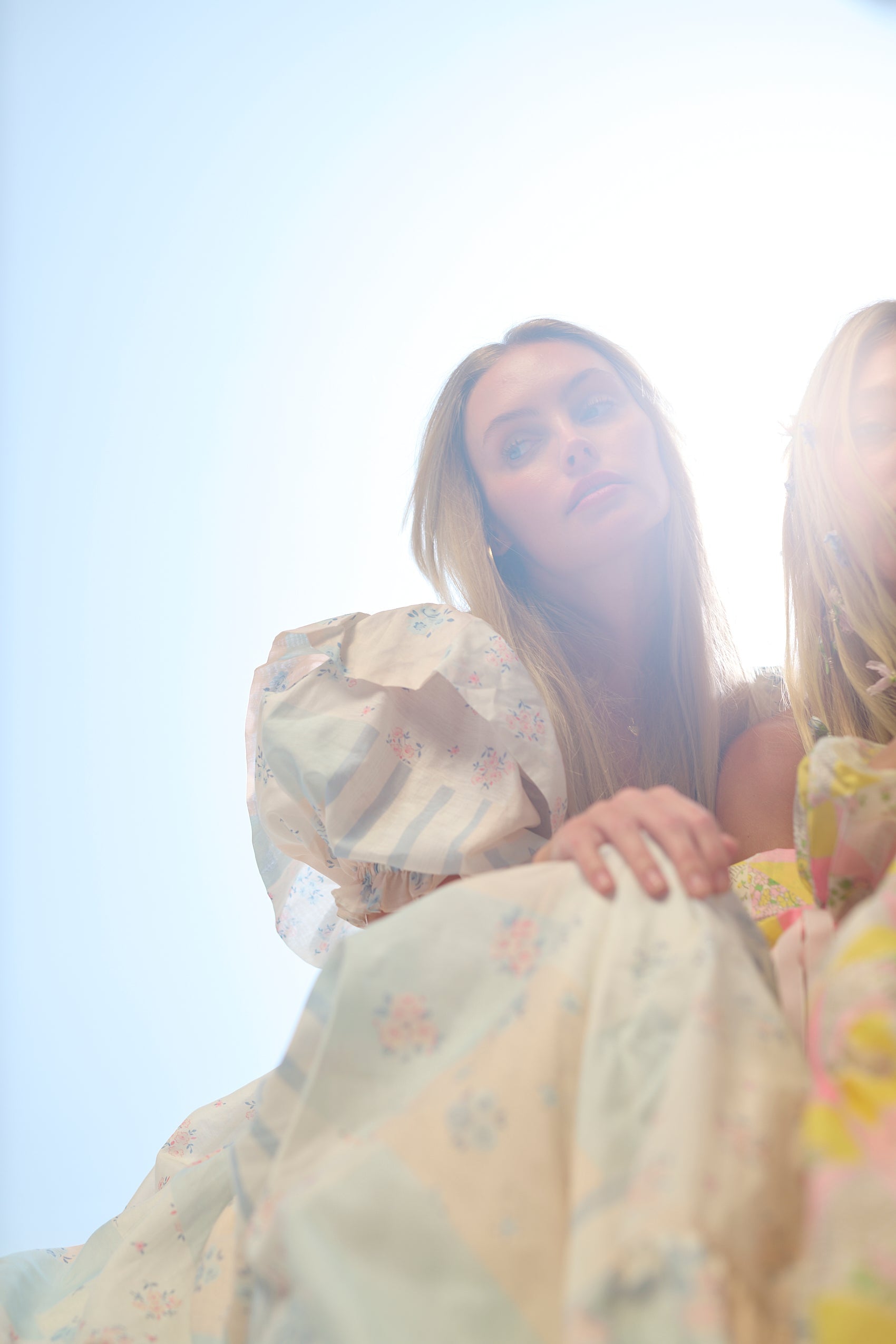 The Babysitter Silk Organdy In Bloom Gown