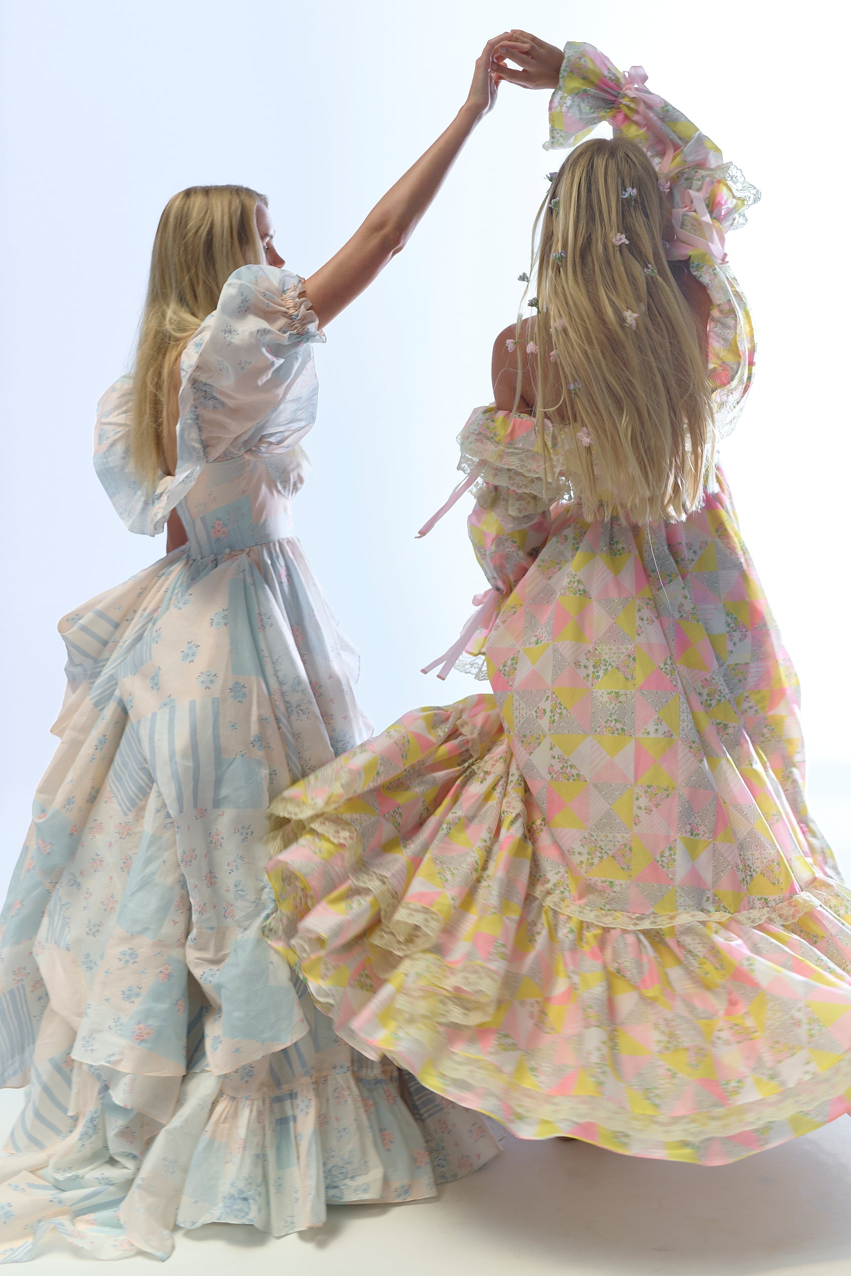 The Babysitter Silk Organdy In Bloom Gown