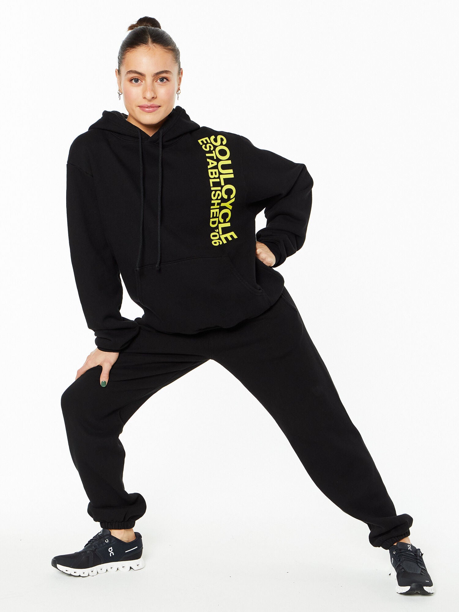 Kingsley Hoodie Black | Soul by SoulCycle