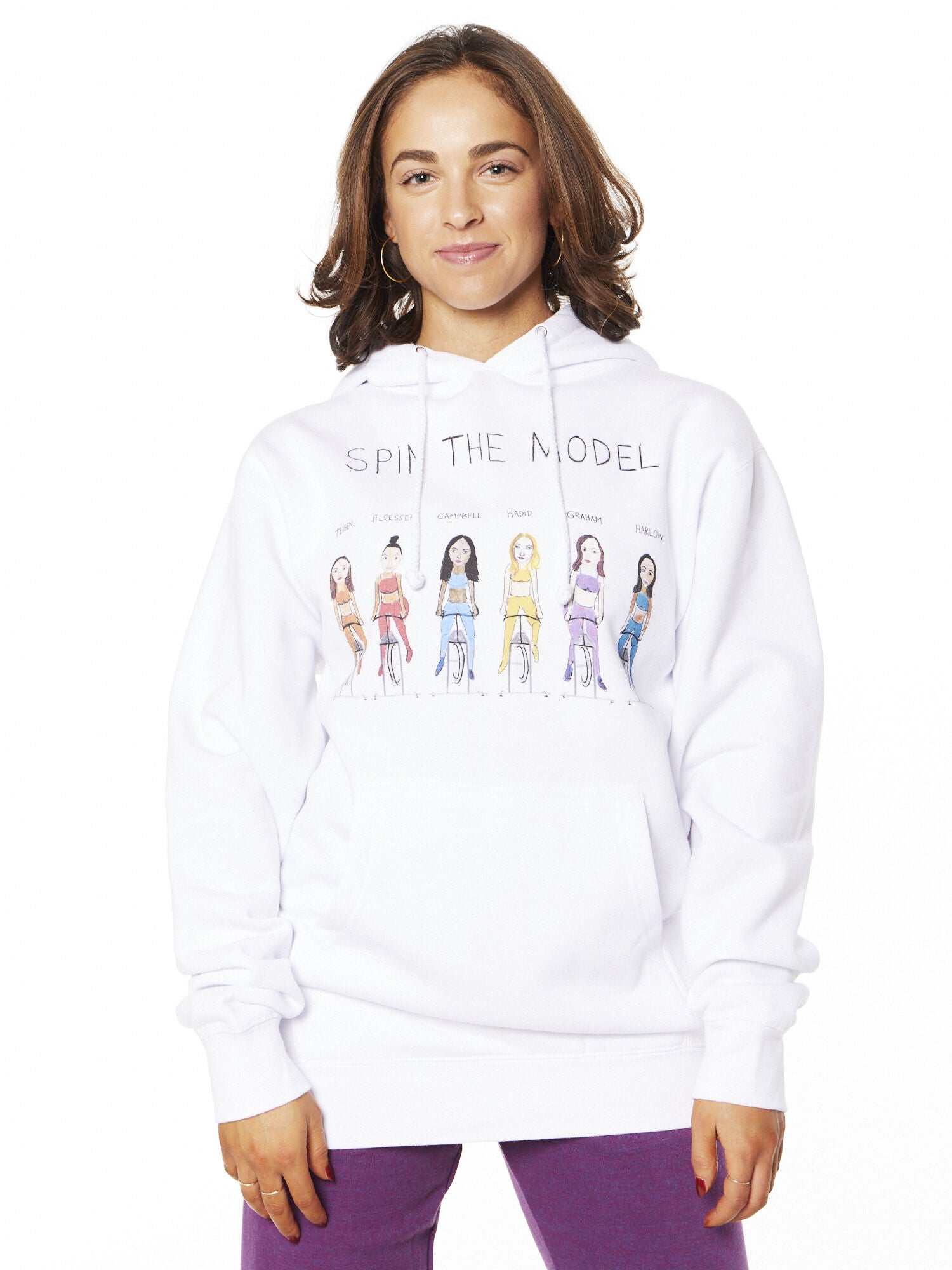 Spin the Model Hoodie | Unfortunate Portrait