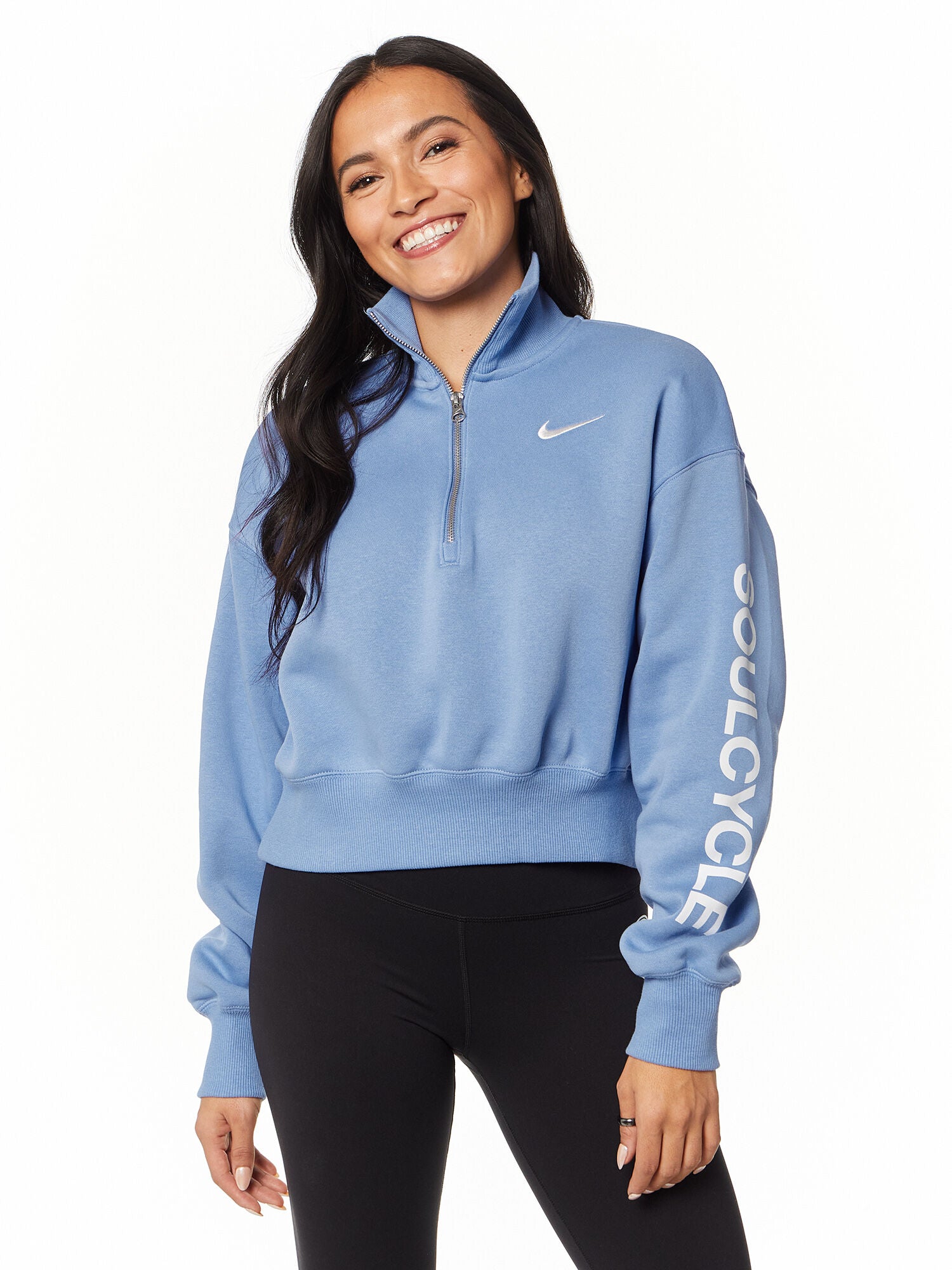 1/2-Zip Cropped Sweatshirt | Nike
