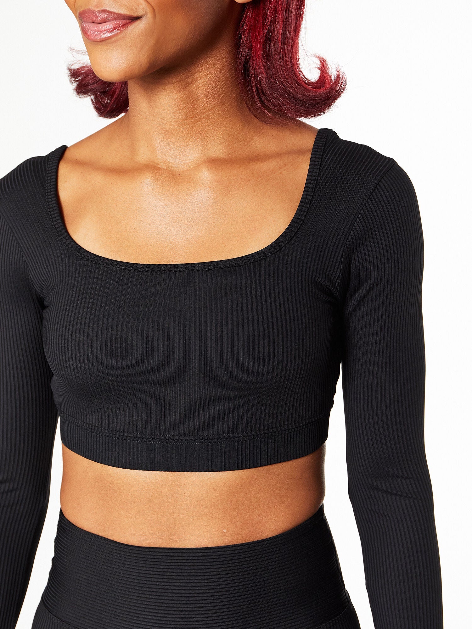 Ribbed Cropped Long Sleeve | Year of Ours