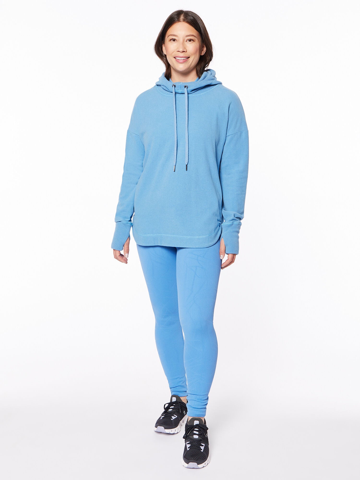 Escape Luxe Fleece Hoodie Regatta Blue | Sweaty Betty
