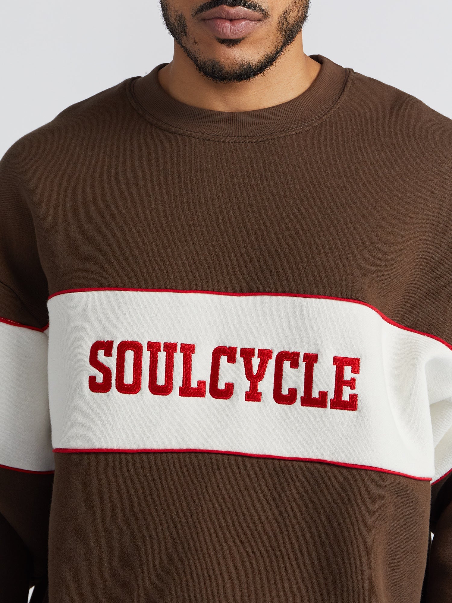 SoulCycle Brown Block Crew | Soul by SoulCycle