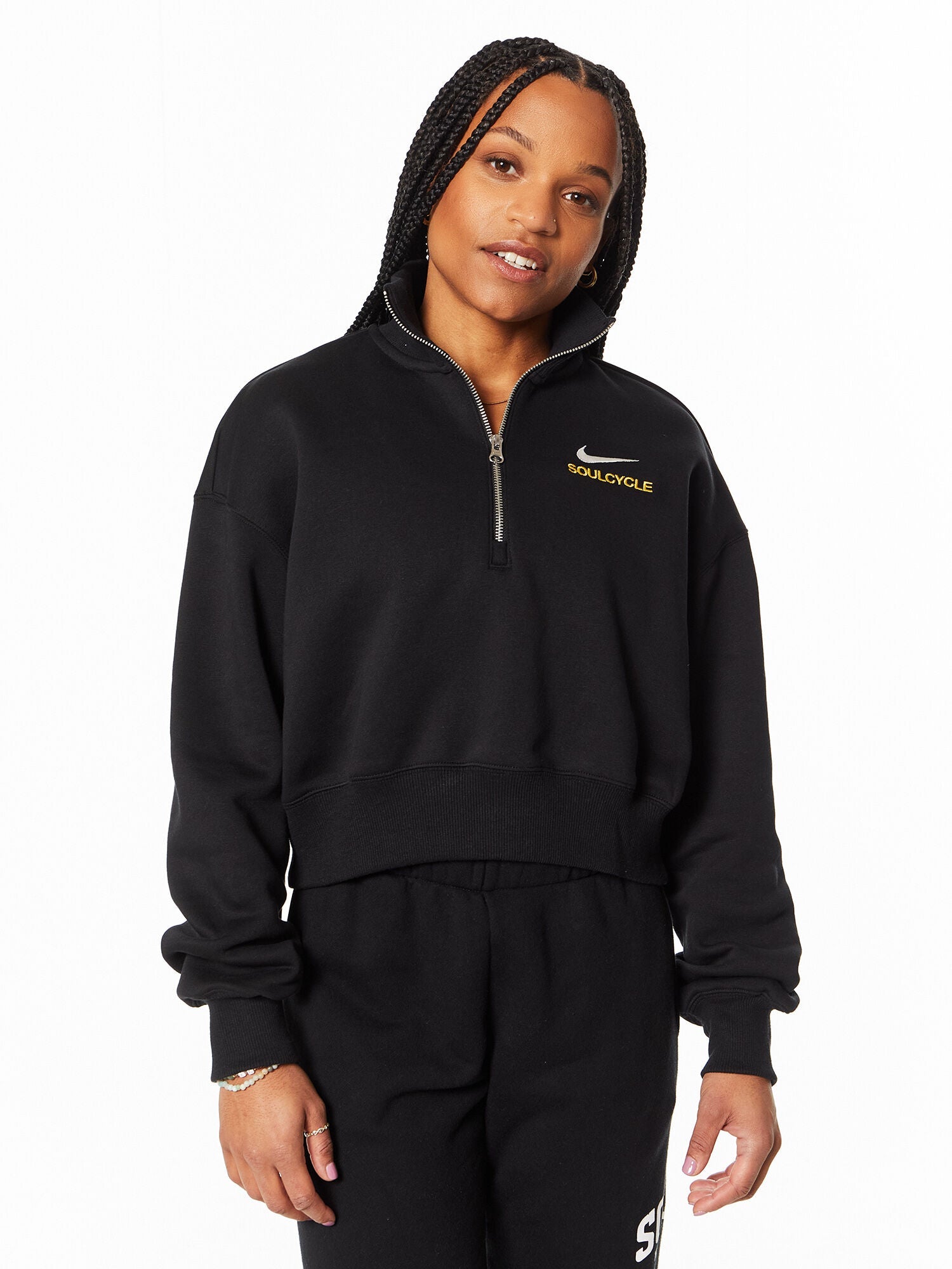 1/2-Zip Cropped Sweatshirt | Nike