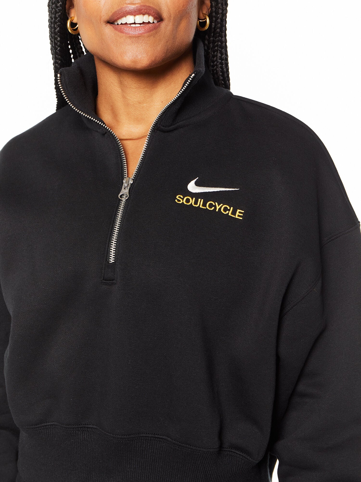 1/2-Zip Cropped Sweatshirt | Nike