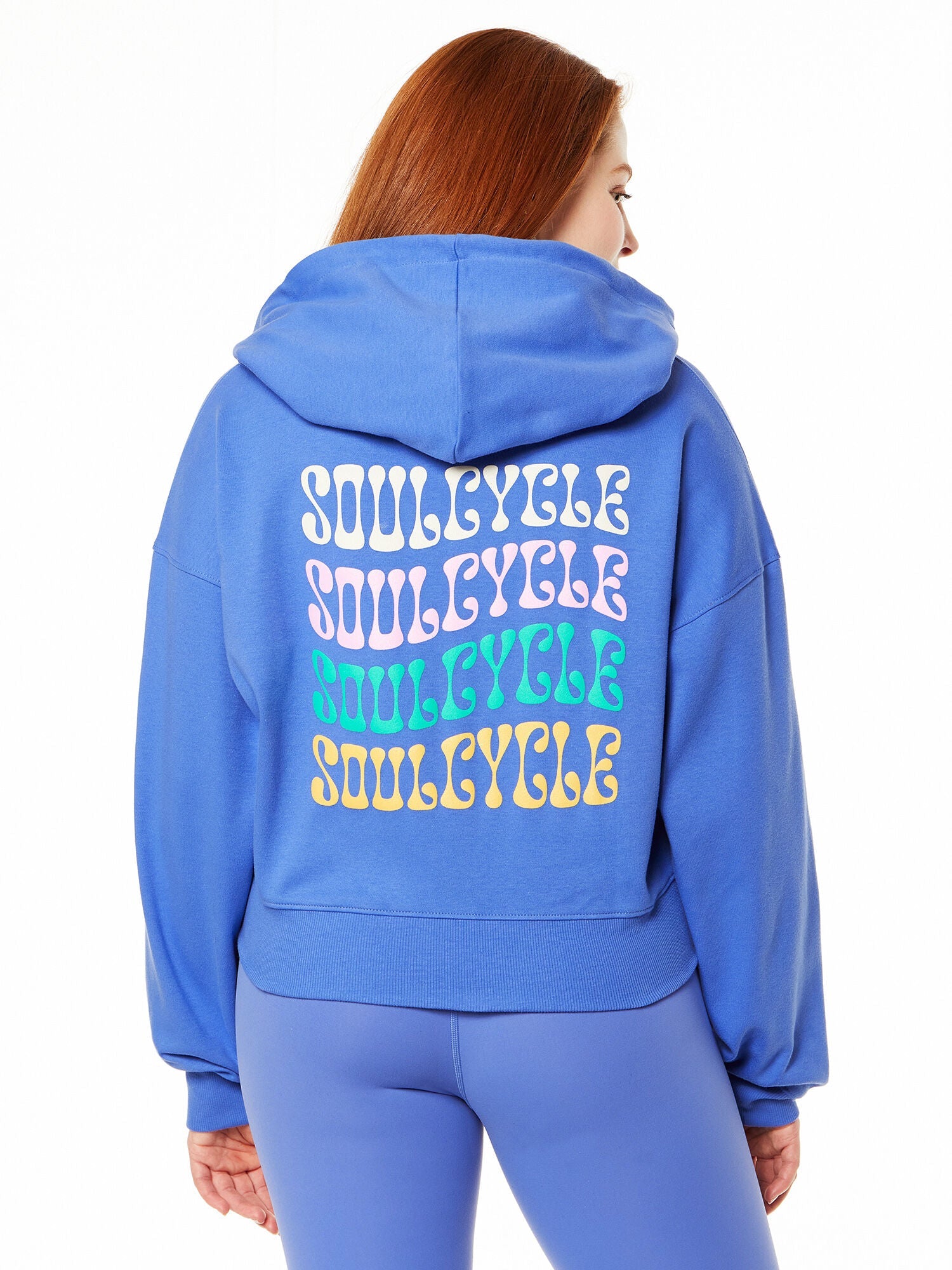 Marissa Cropped Zip Up Hoodie | Soul by SoulCycle