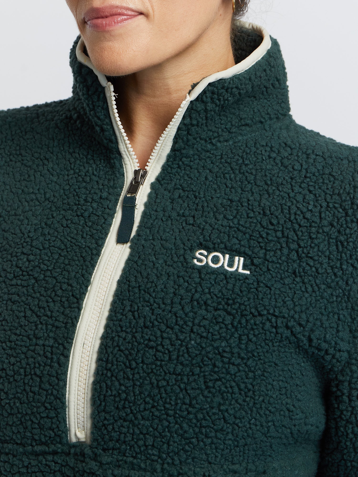 Libby Sherpa Half Zip | SPLITS59