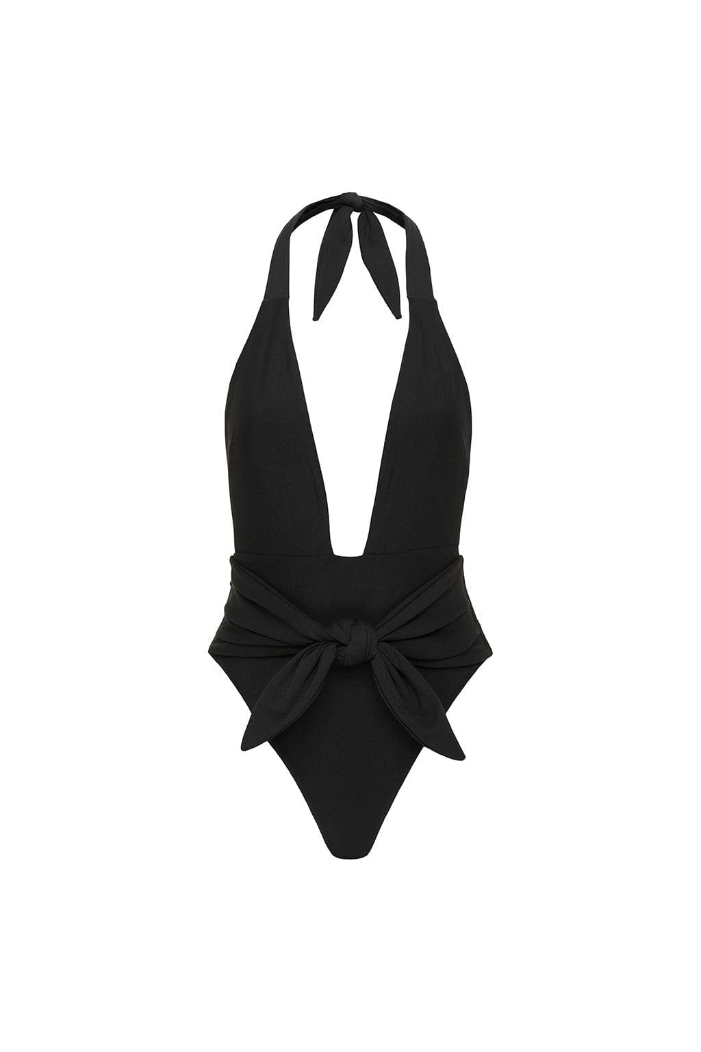 Sable Tropez Tie-Up One-Piece
