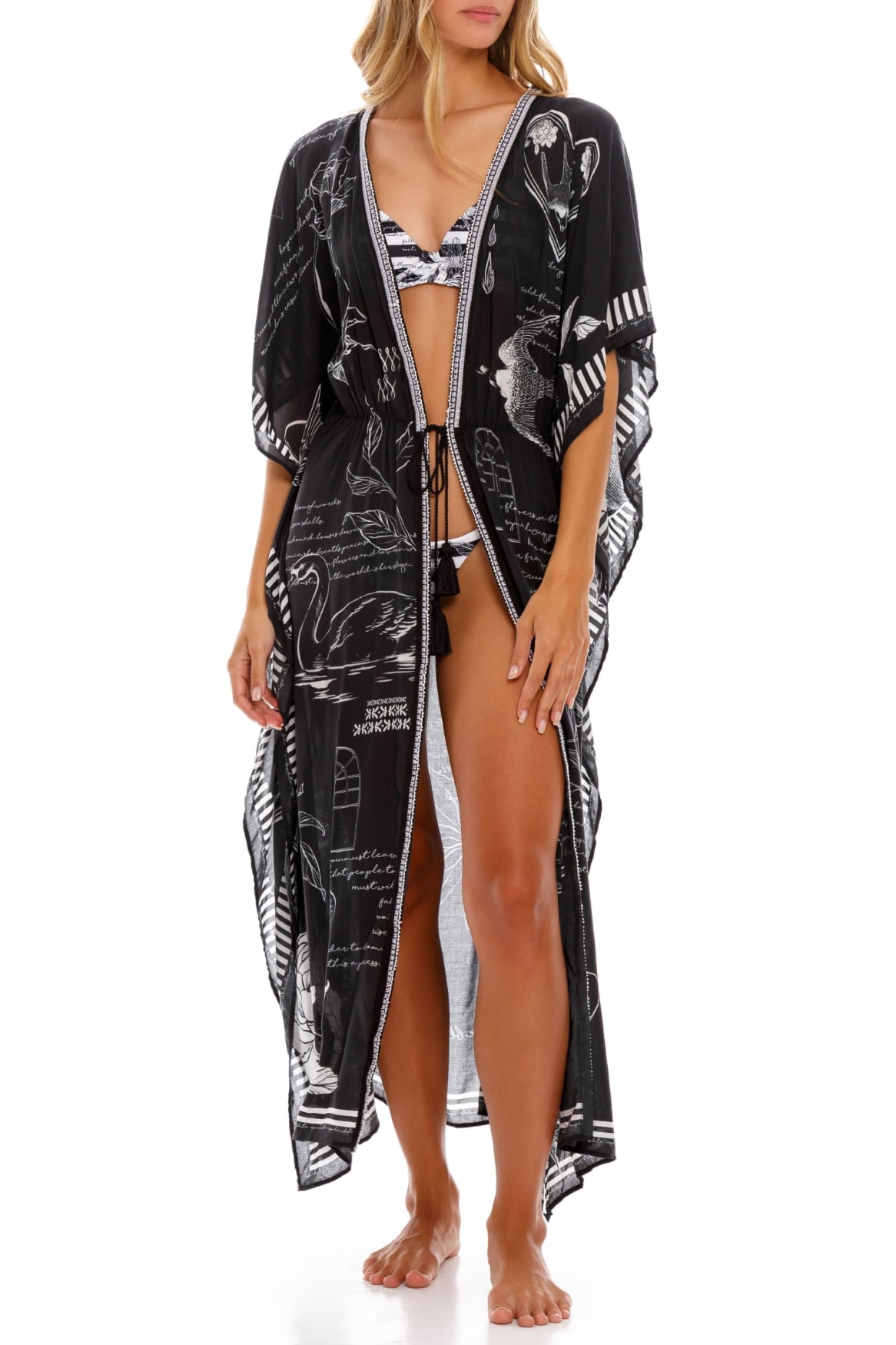Thoughts-Embroidered-Sam-Kimono-8955-front-with-model