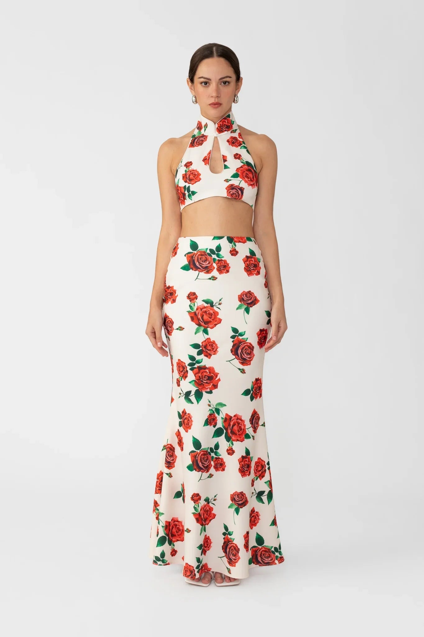 Riley Rosa Skirt - White Multi