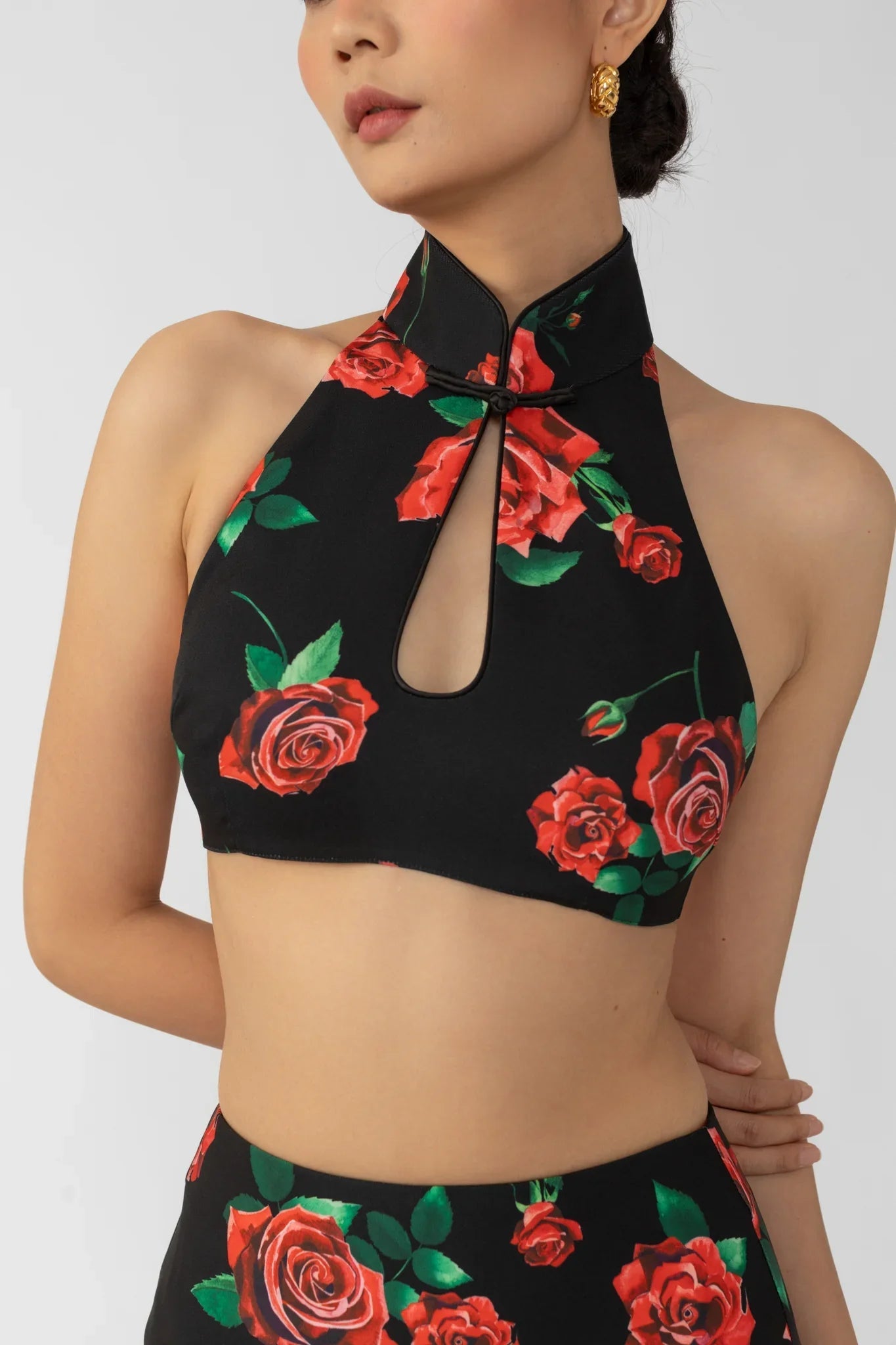 Riley Rosa Top - Black Multi