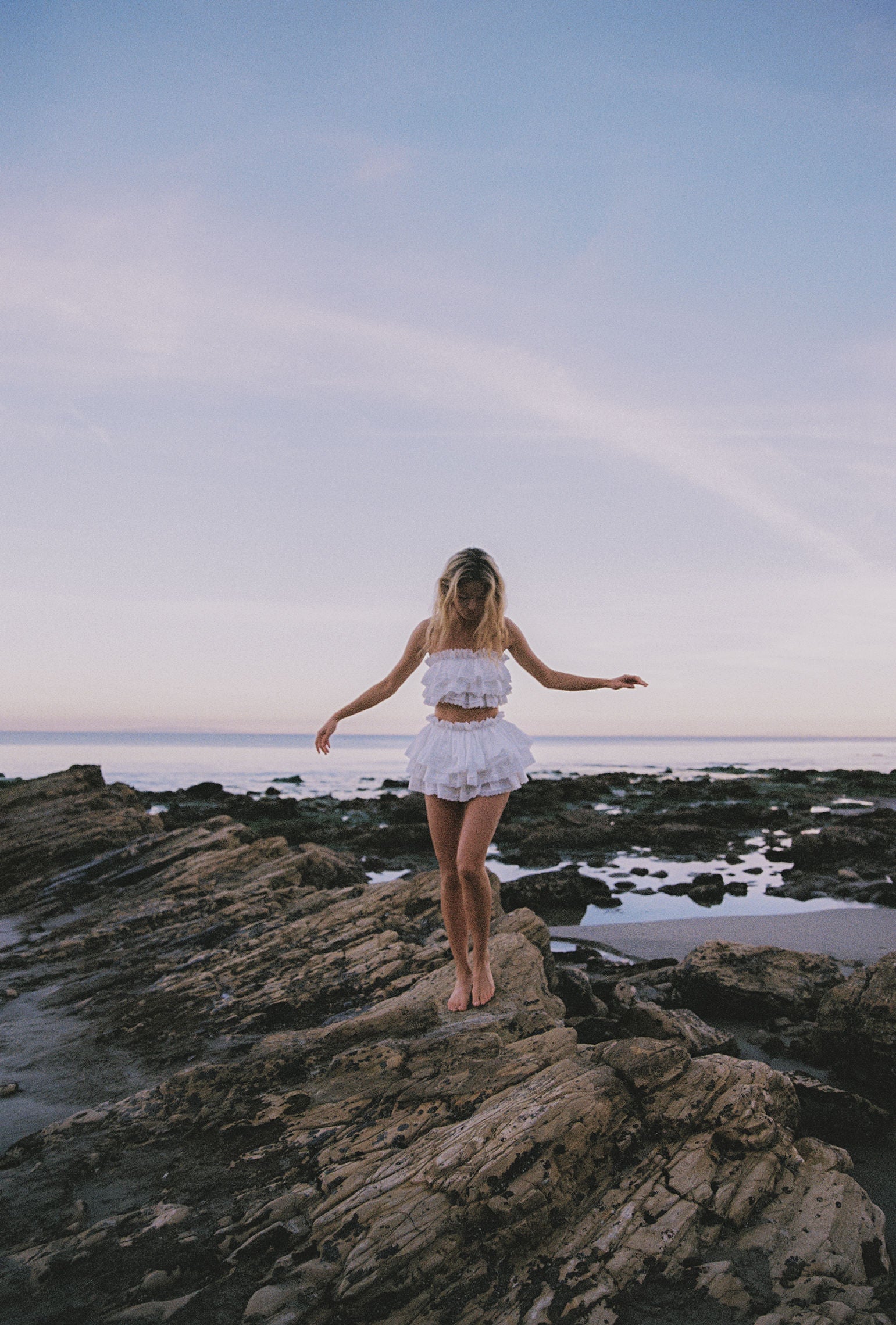 The Ivory Cotton Dauphine Knickers