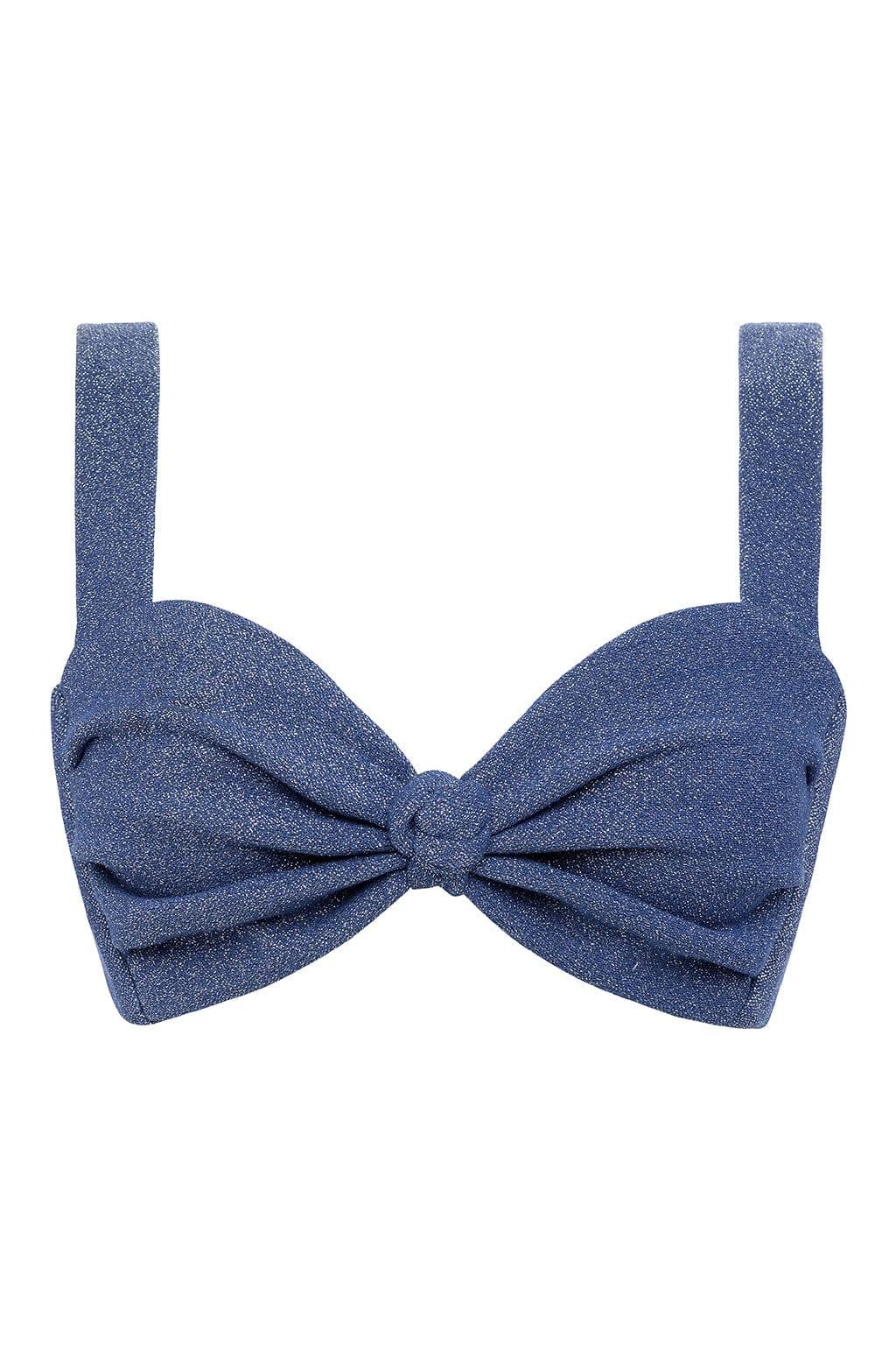 Sky Sparkle Hayden Bikini Top