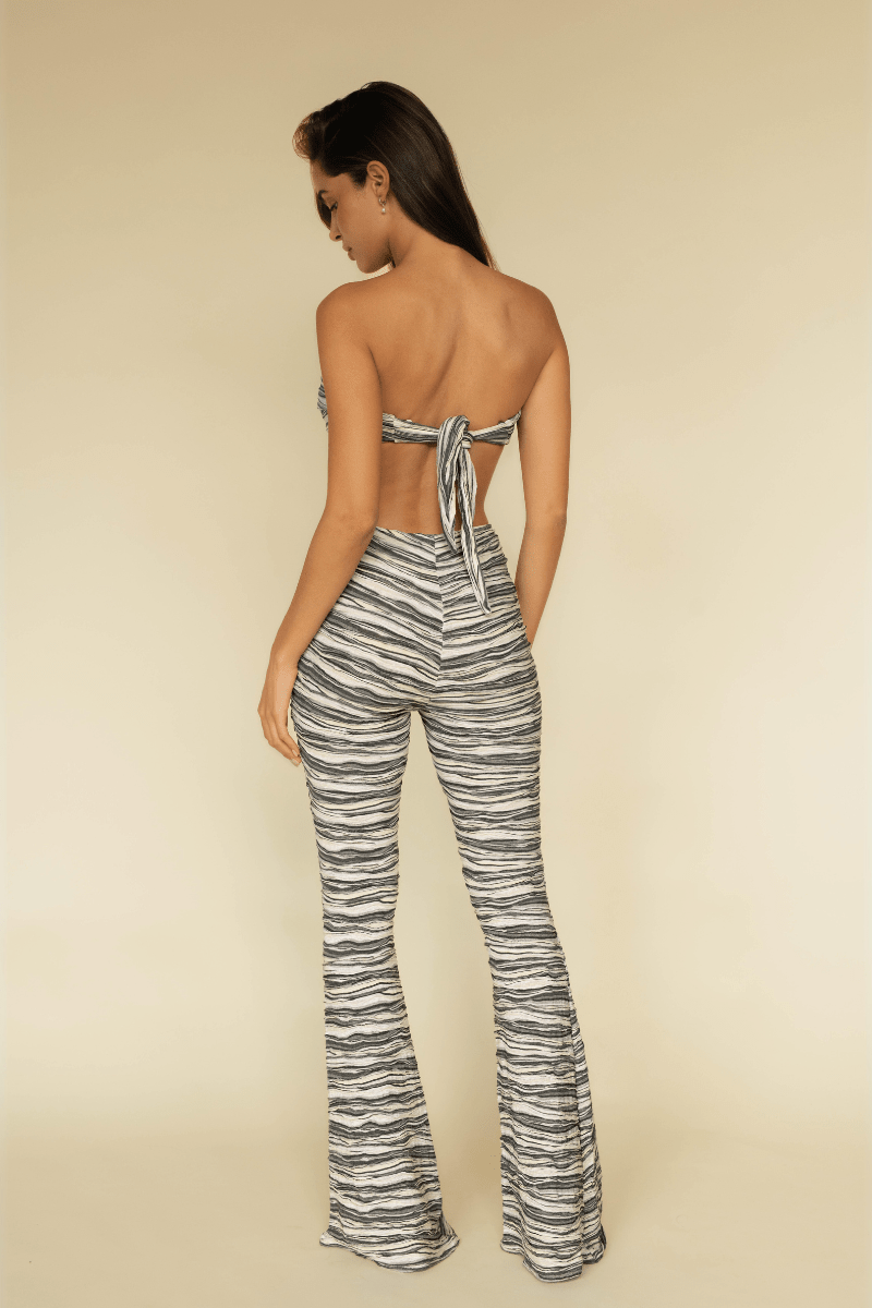 Slub Knit Sydney Flared Legging