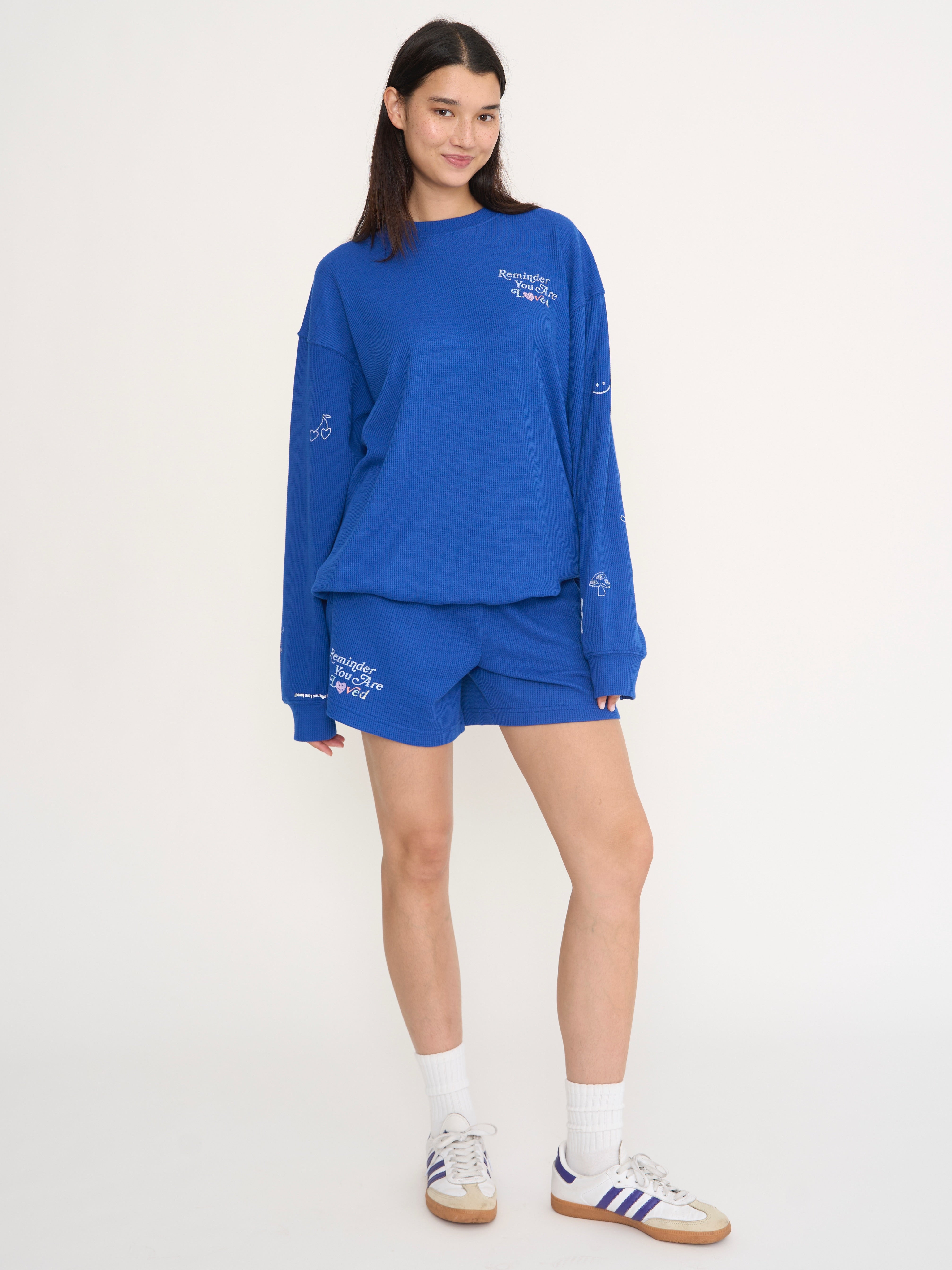 Mayfair X Avery Woods Waffle Crewneck