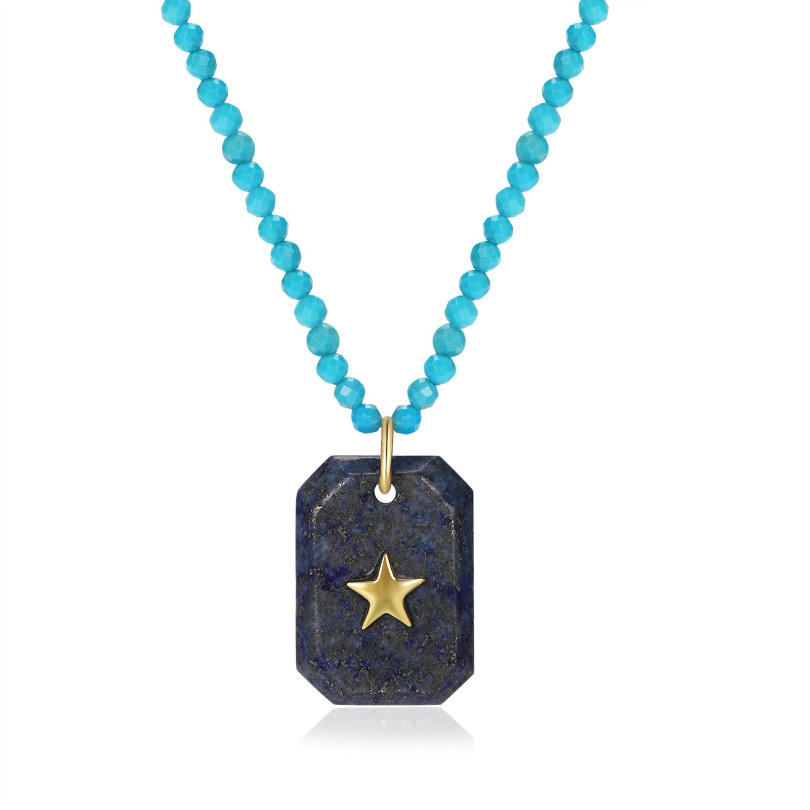 Star Power Necklace (Blue Lapis)